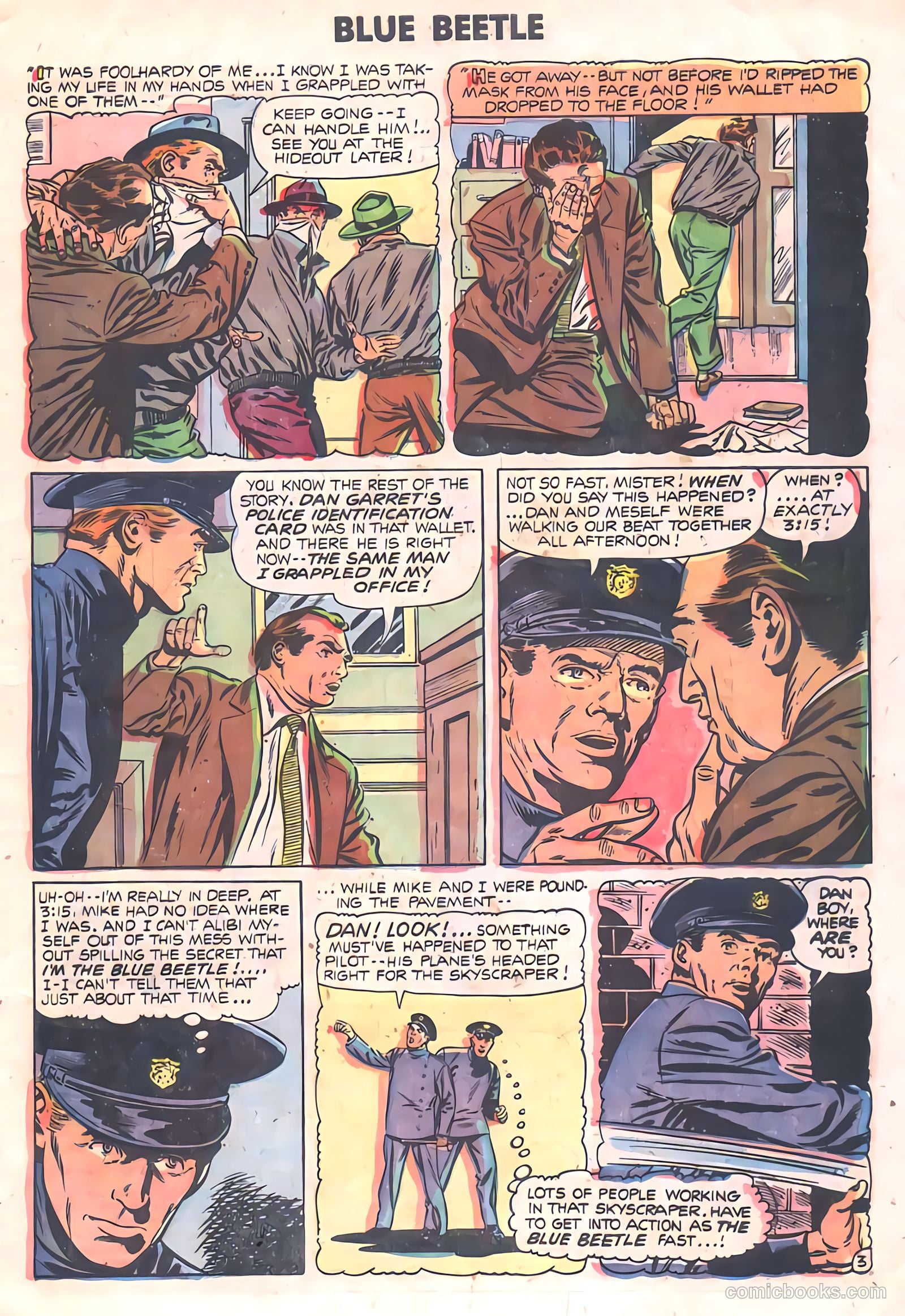 The Blue Beetle #21 (1955) — page 5 of 36