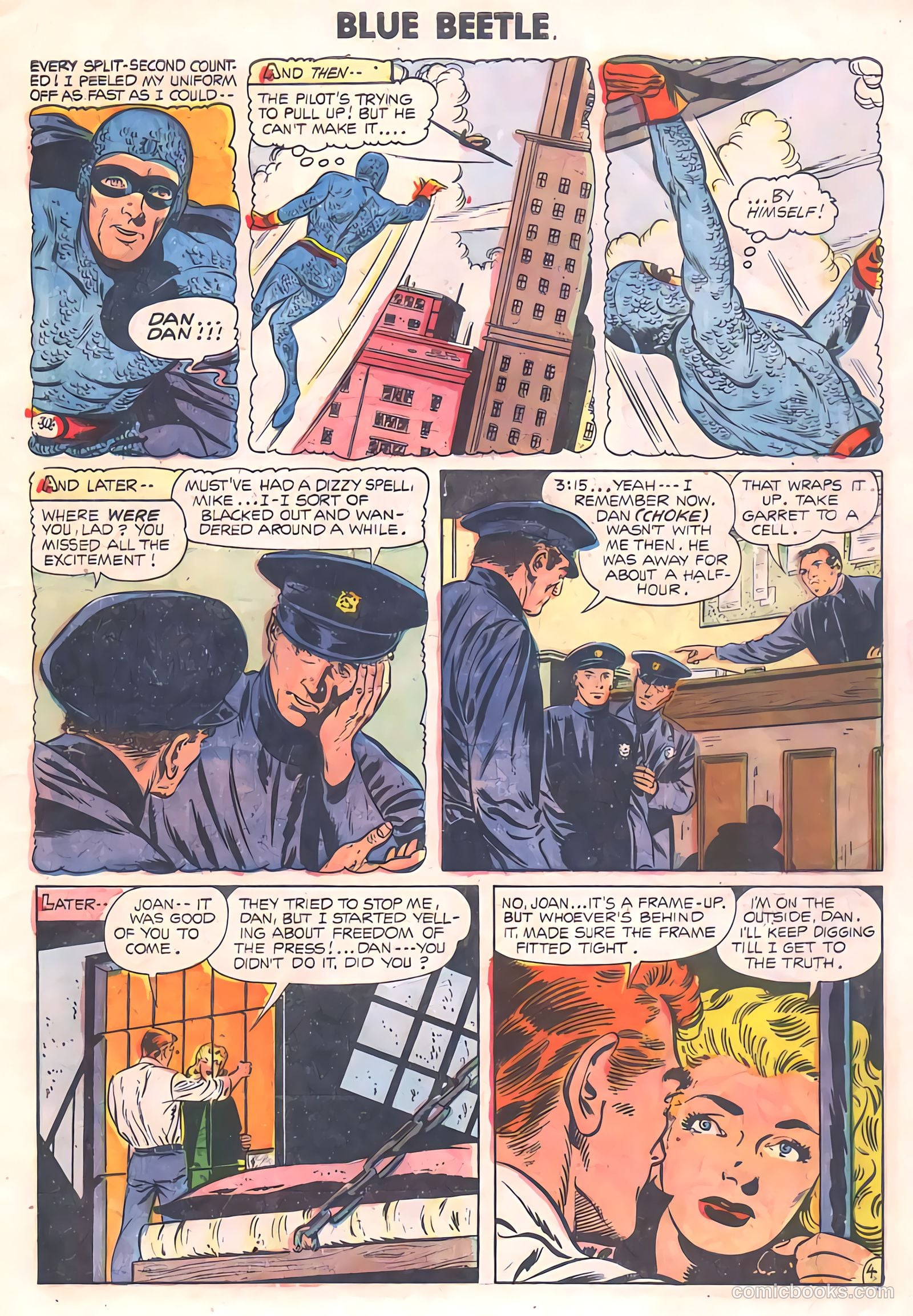The Blue Beetle #21 (1955) — page 7 of 36
