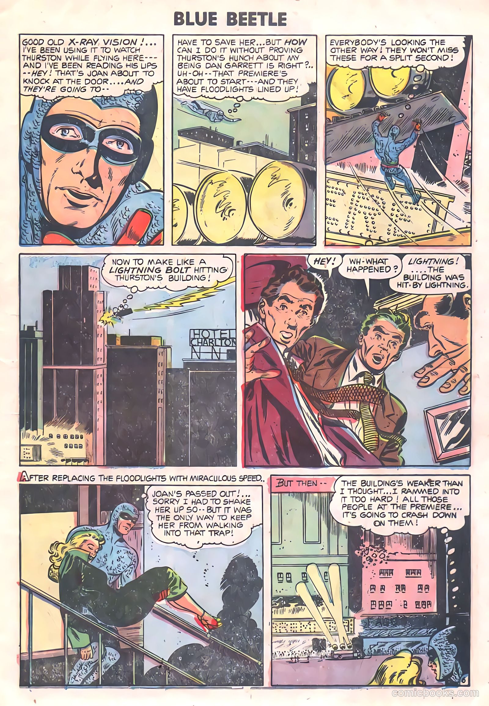 The Blue Beetle #21 (1955) — page 9 of 36