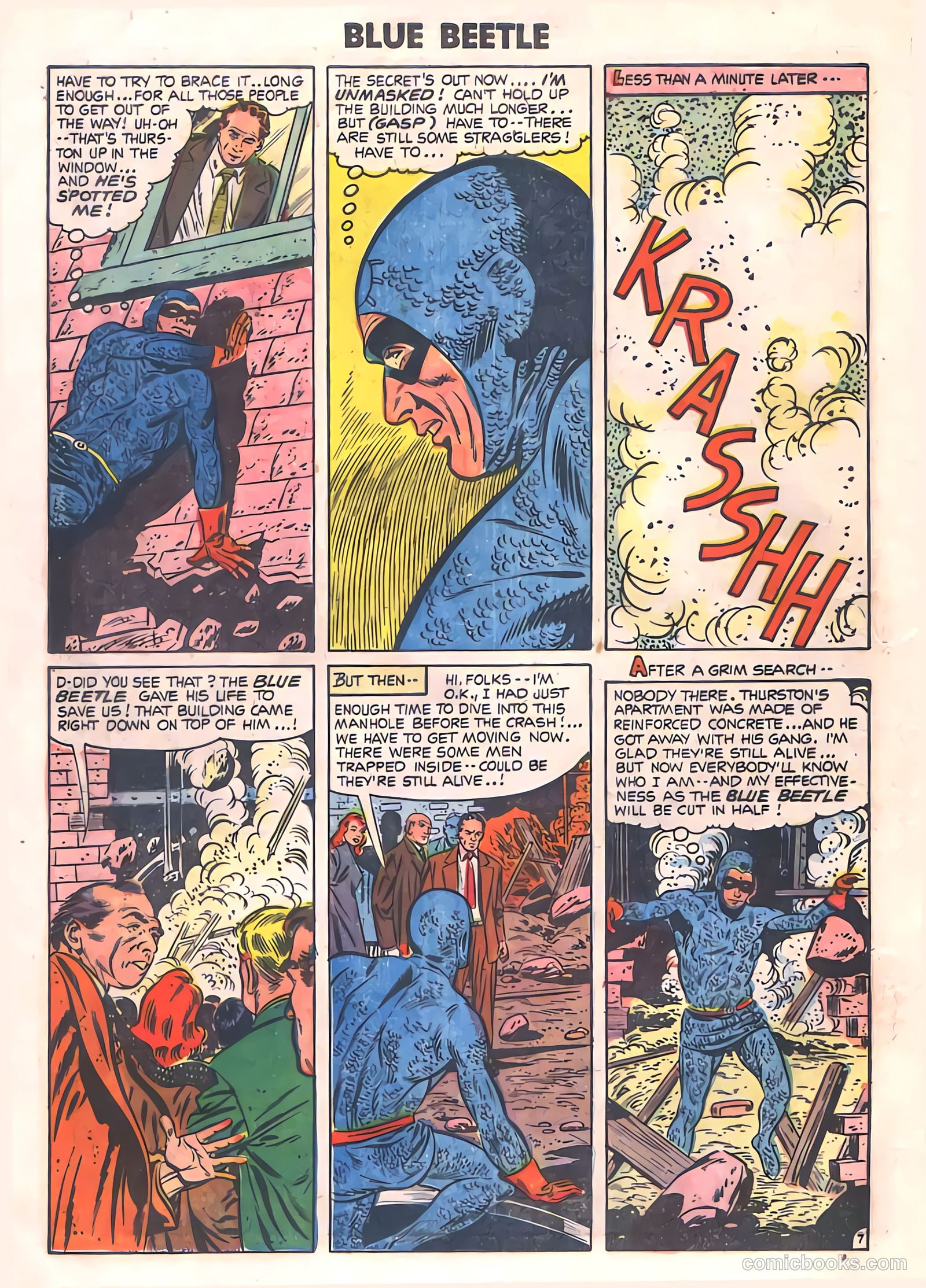 The Blue Beetle #21 (1955) — page 10 of 36