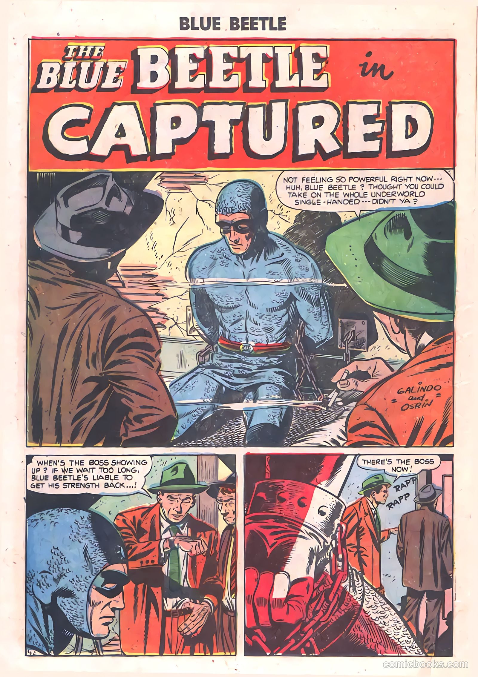 The Blue Beetle #21 (1955) — page 12 of 36