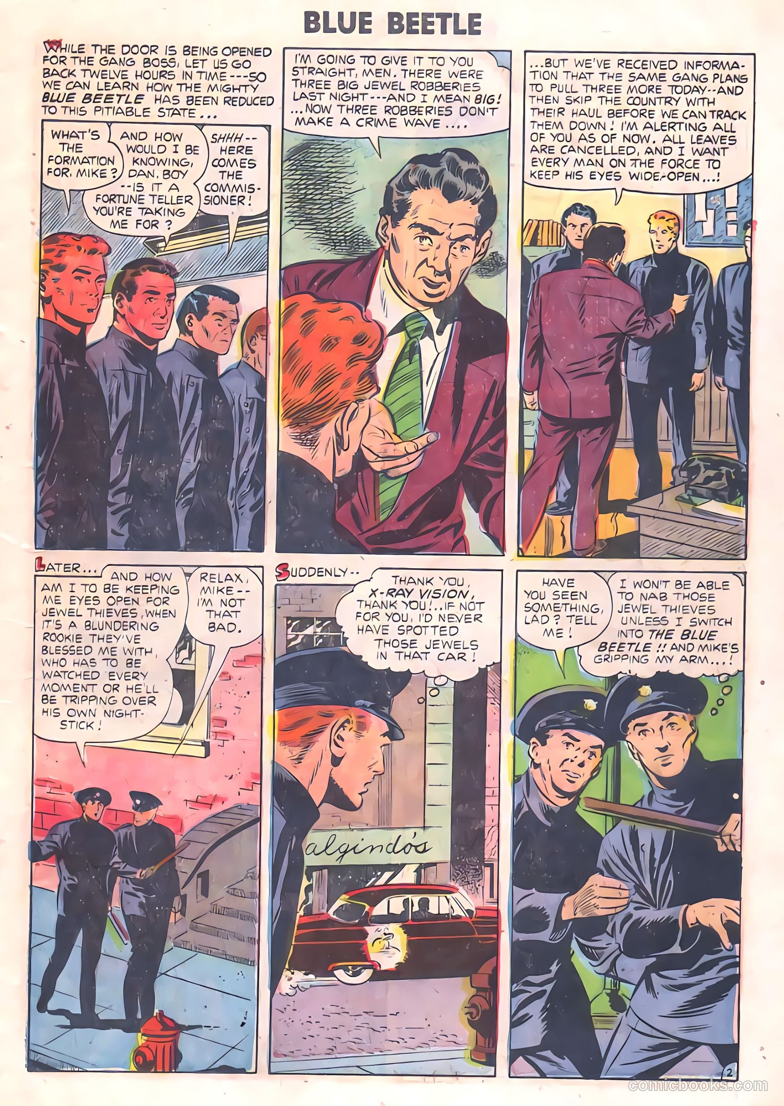 The Blue Beetle #21 (1955) — page 13 of 36