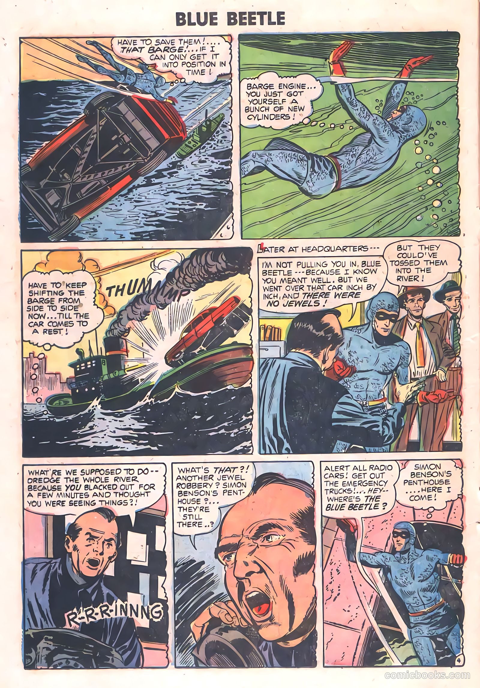 The Blue Beetle #21 (1955) — page 16 of 36