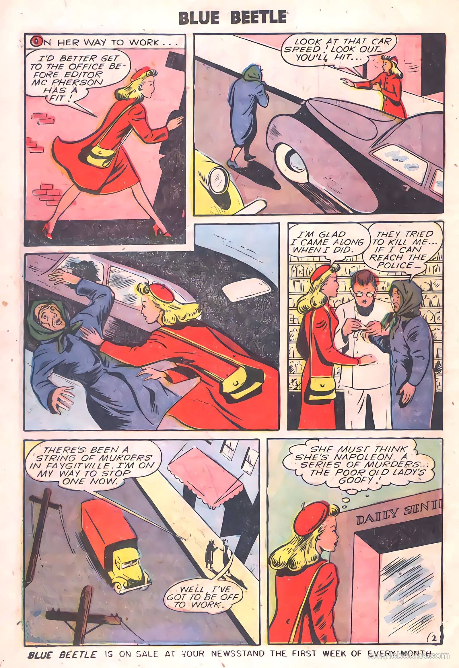 The Blue Beetle #21 (1955) — page 24 of 36