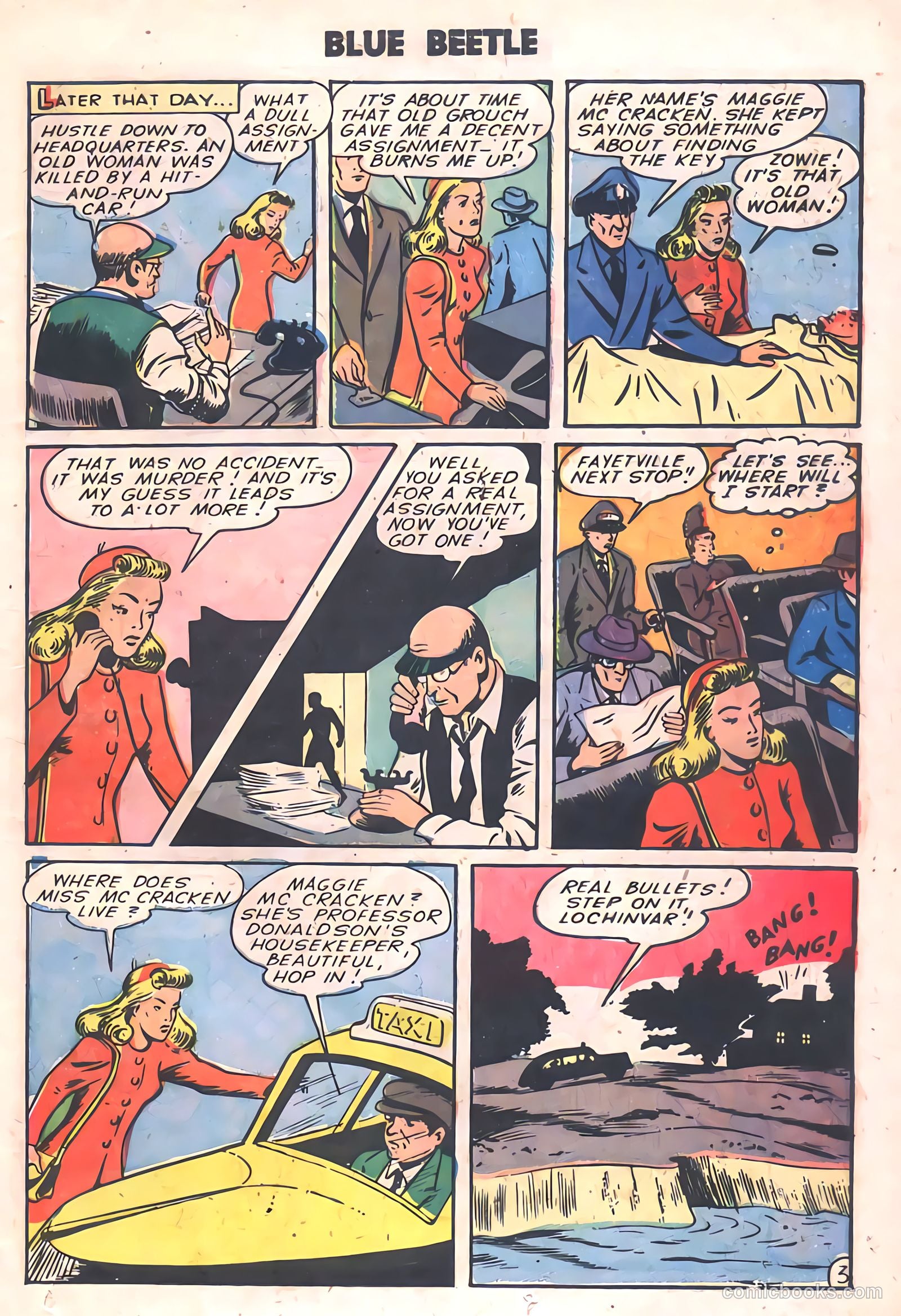 The Blue Beetle #21 (1955) — page 25 of 36