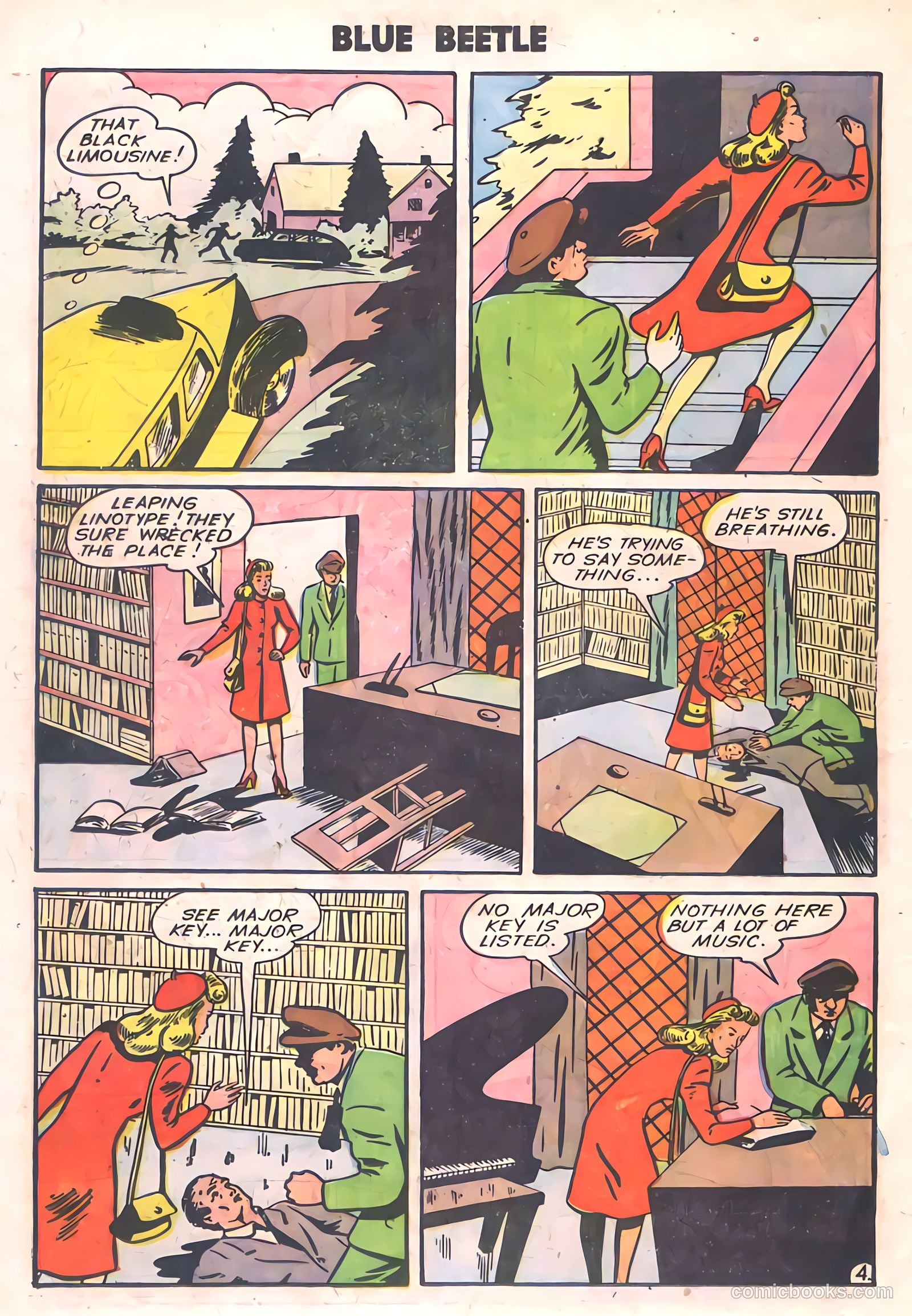 The Blue Beetle #21 (1955) — page 26 of 36