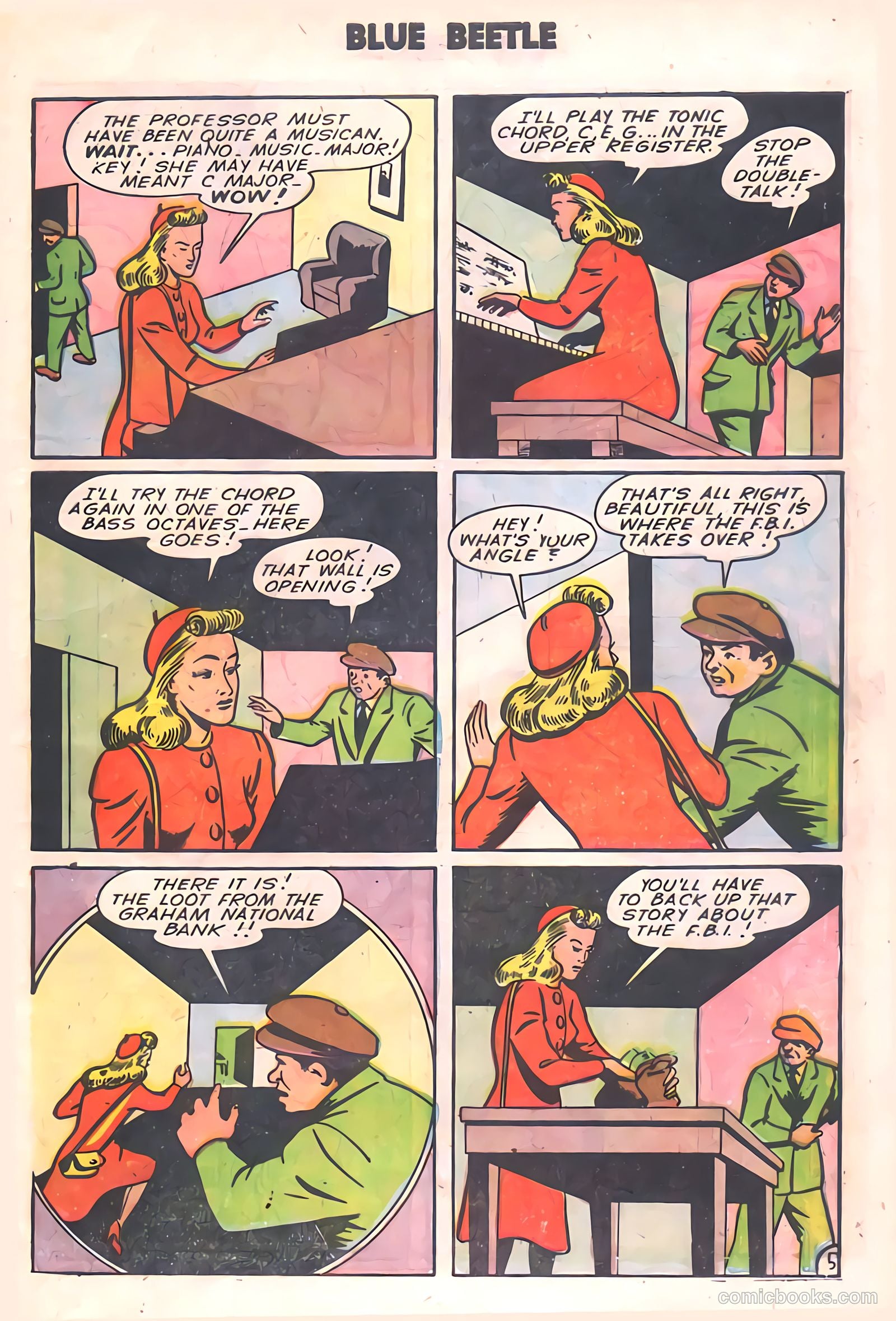 The Blue Beetle #21 (1955) — page 27 of 36