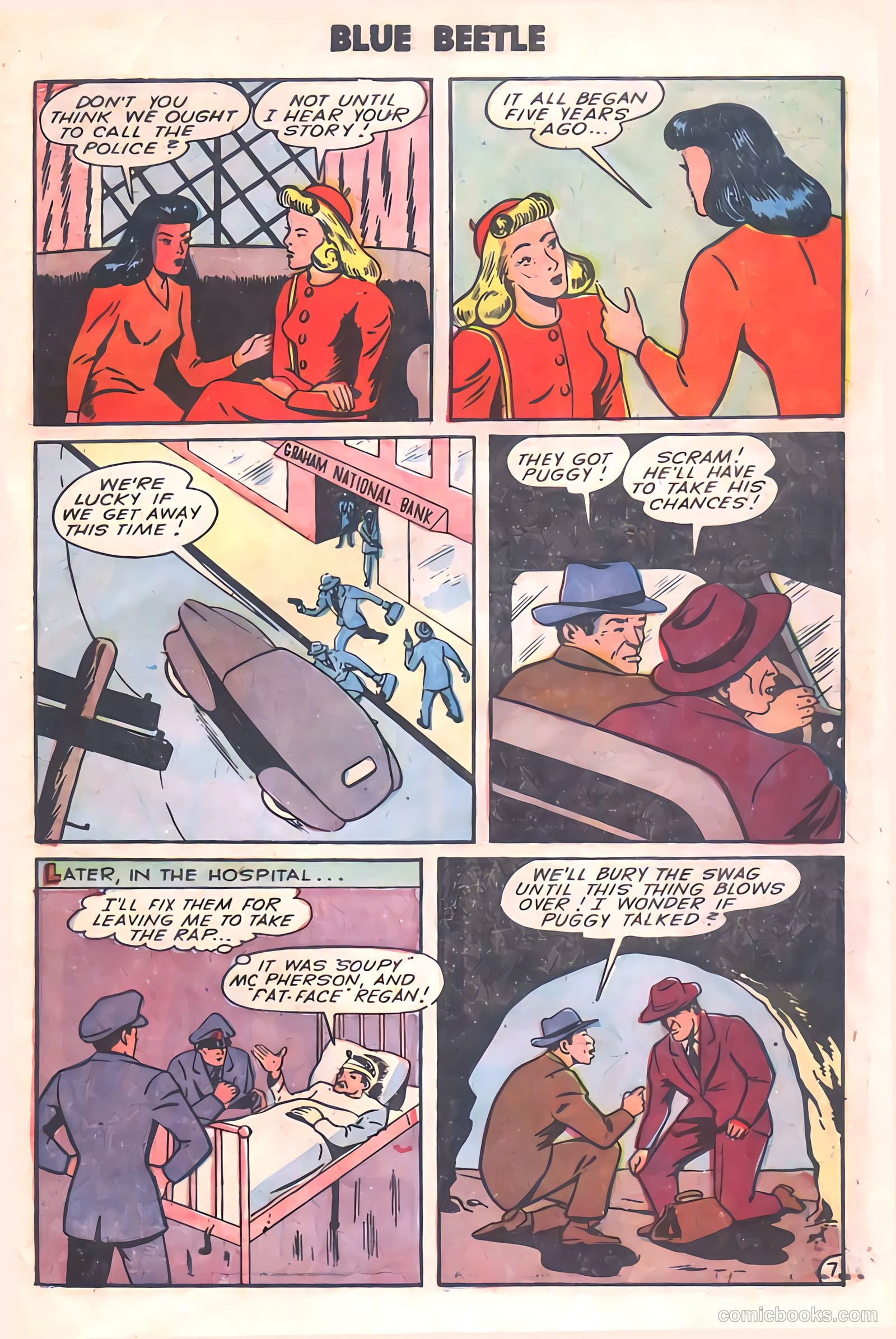 The Blue Beetle #21 (1955) — page 29 of 36