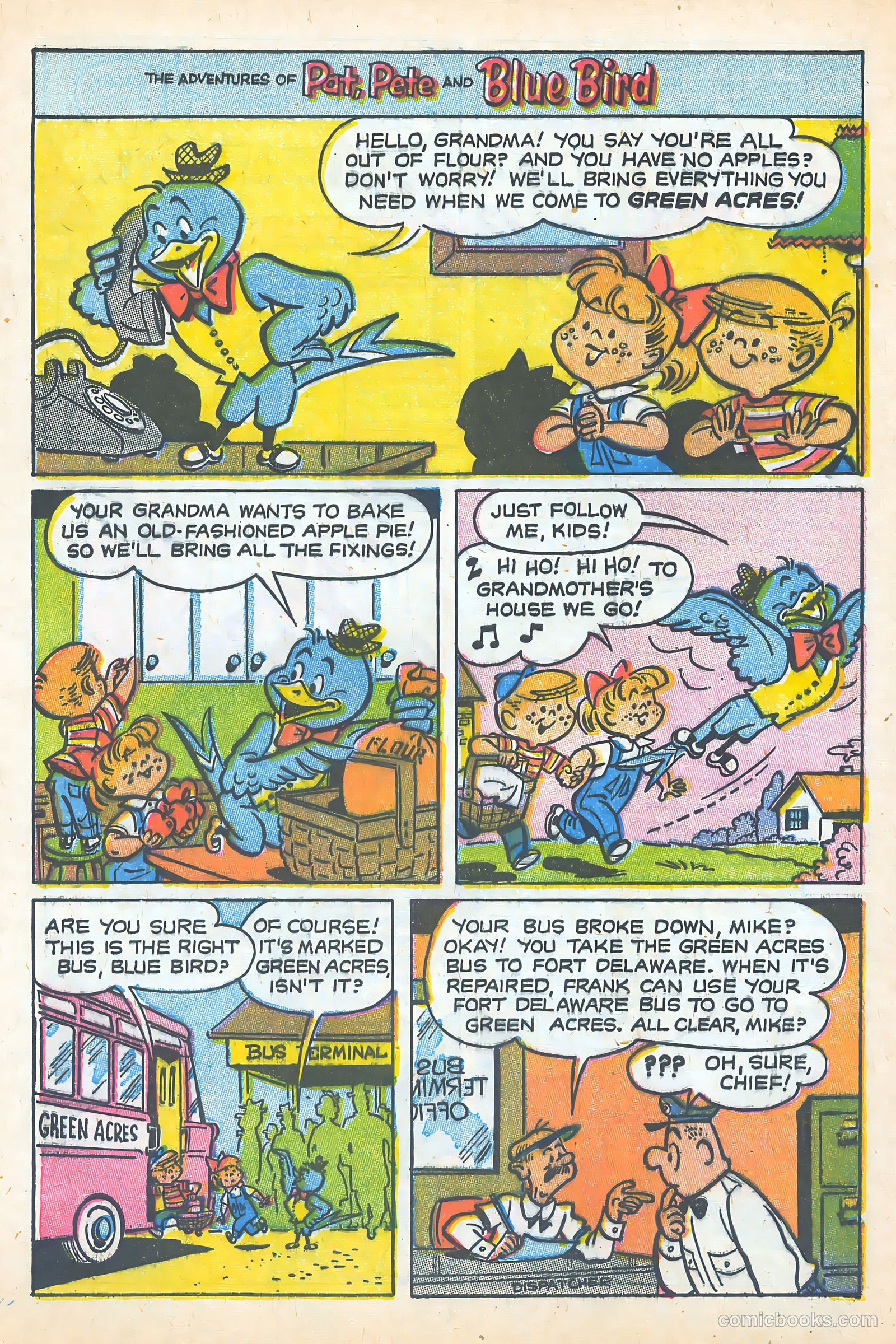 The Blue Bird Children's Magazine #11 (1958) — page 3 of 16