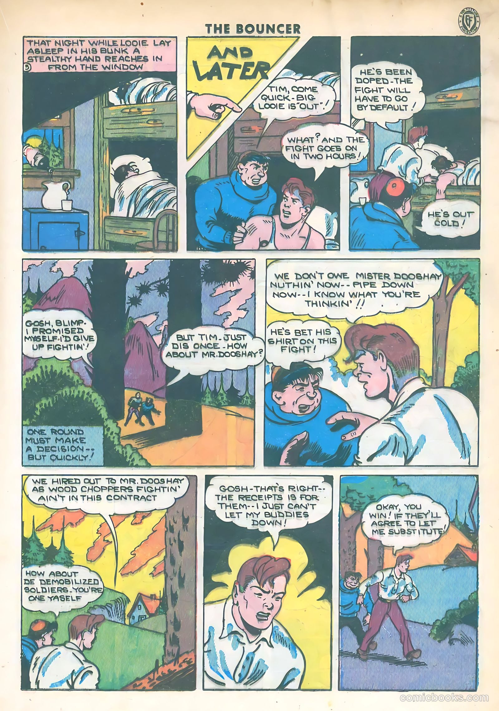 The Bouncer #11 (1944) — page 17 of 36