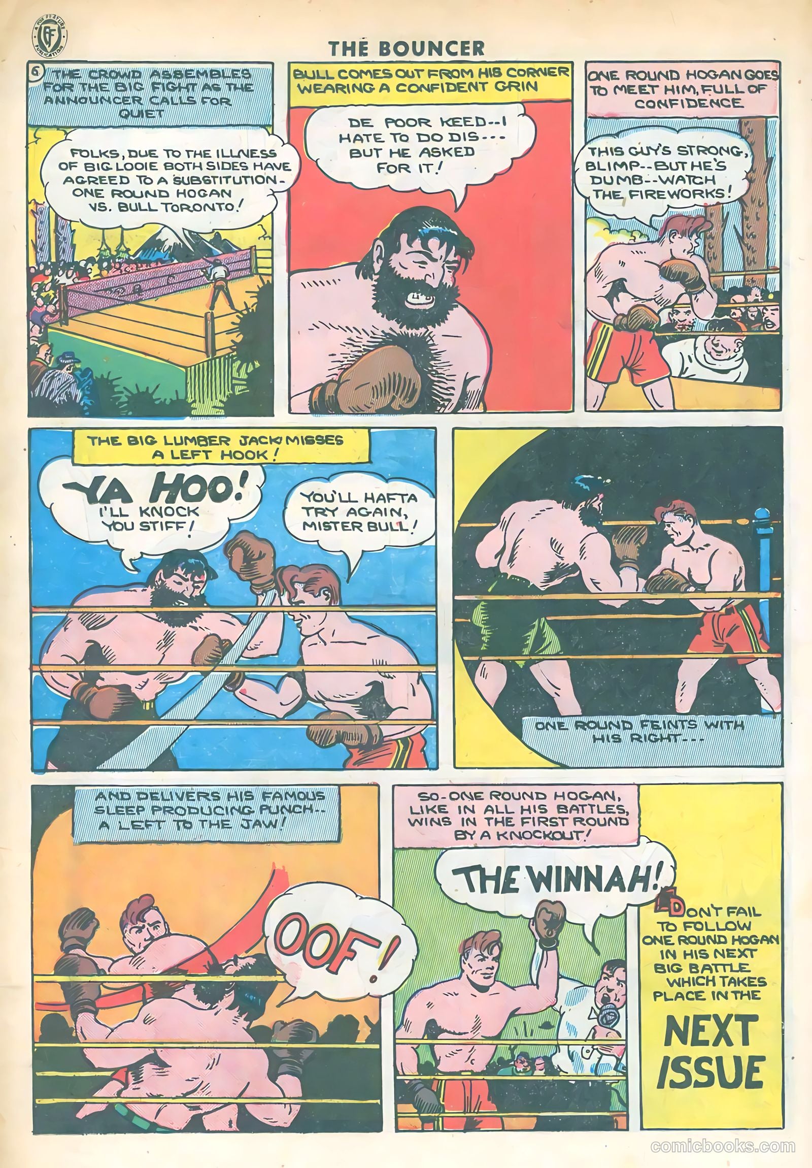 The Bouncer #11 (1944) — page 18 of 36