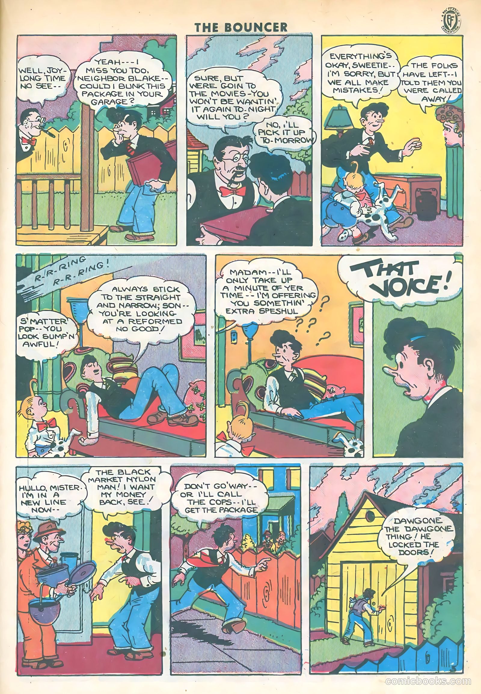 The Bouncer #11 (1944) — page 23 of 36