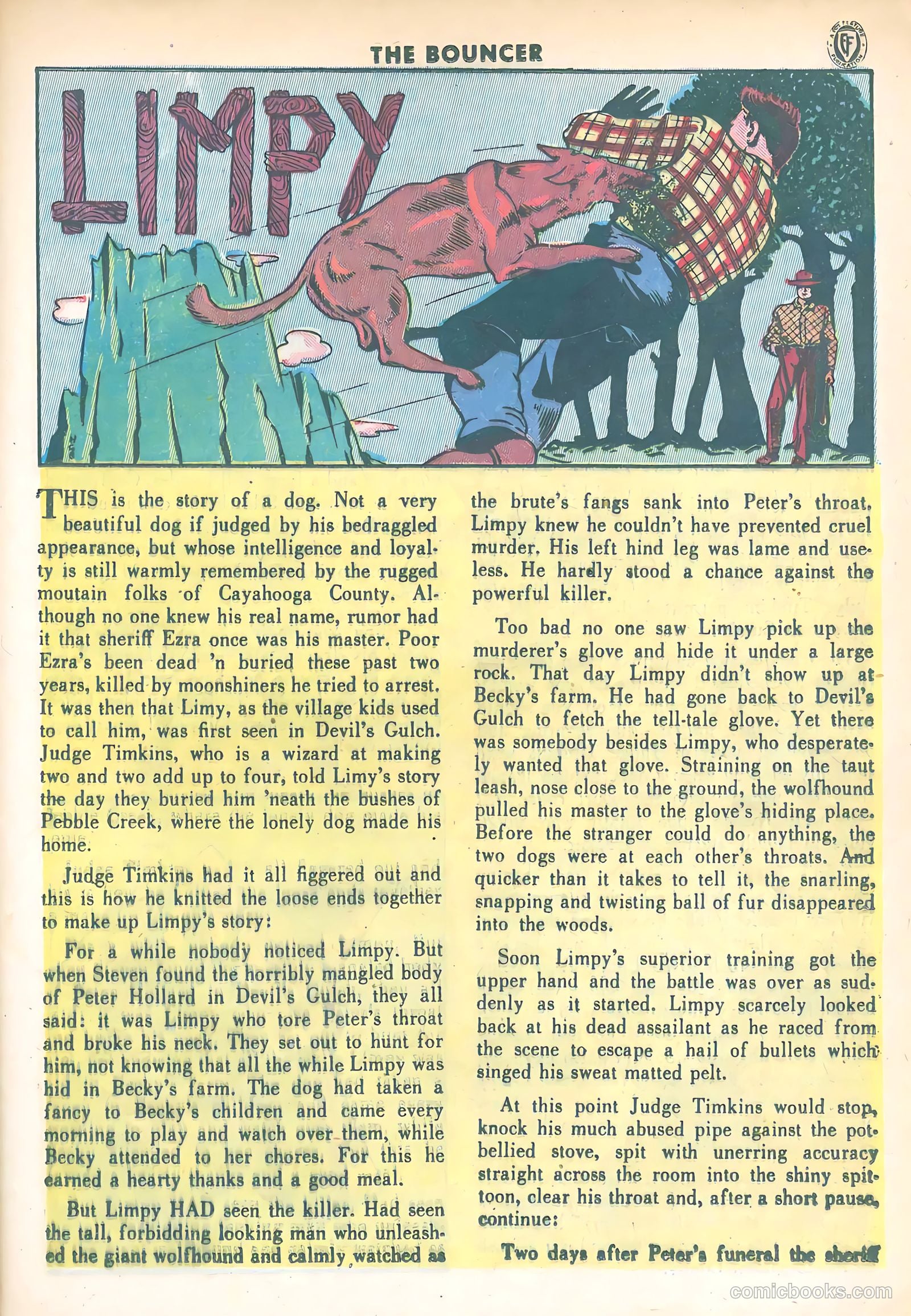 The Bouncer #11 (1944) — page 25 of 36
