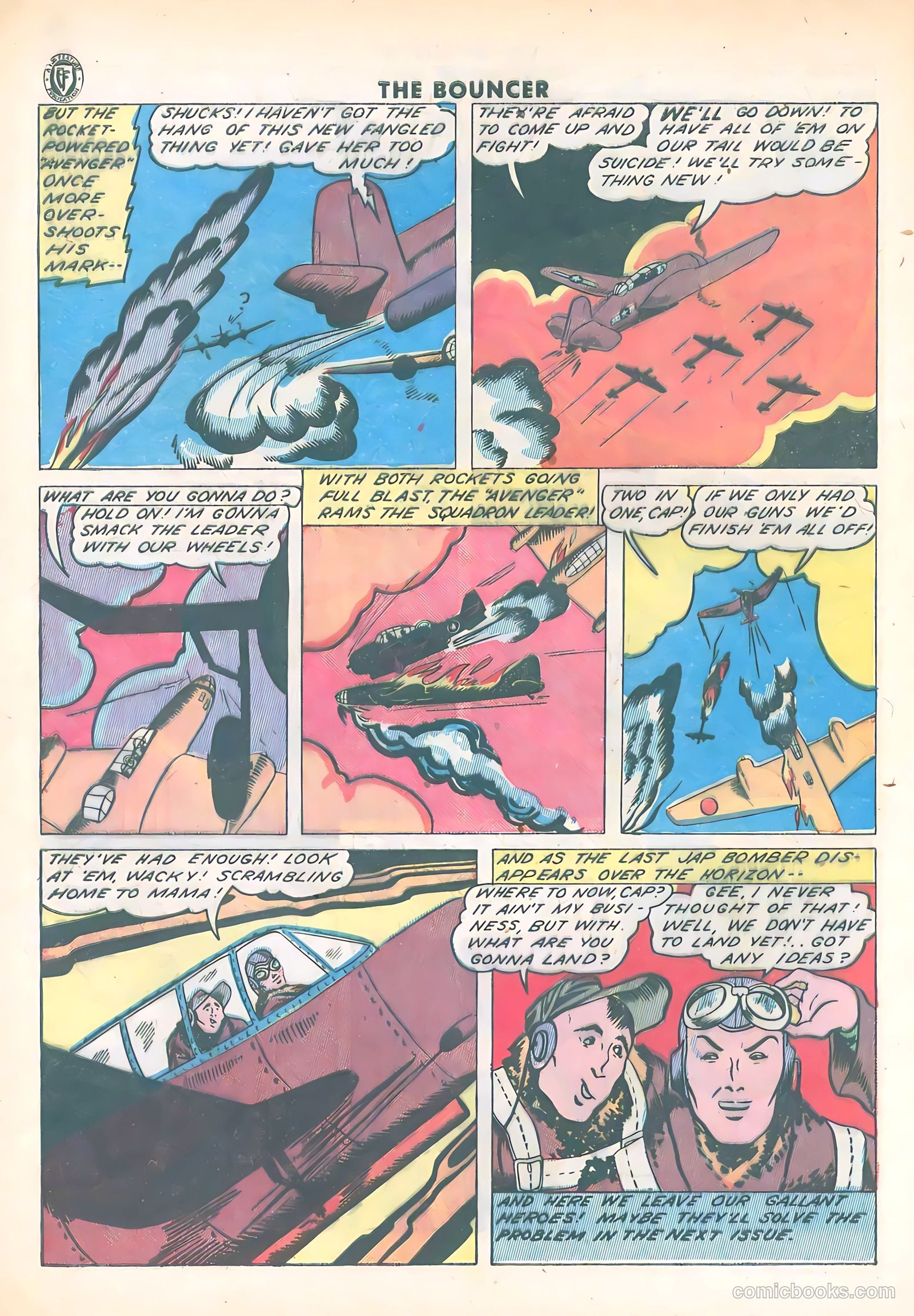 The Bouncer #11 (1944) — page 32 of 36