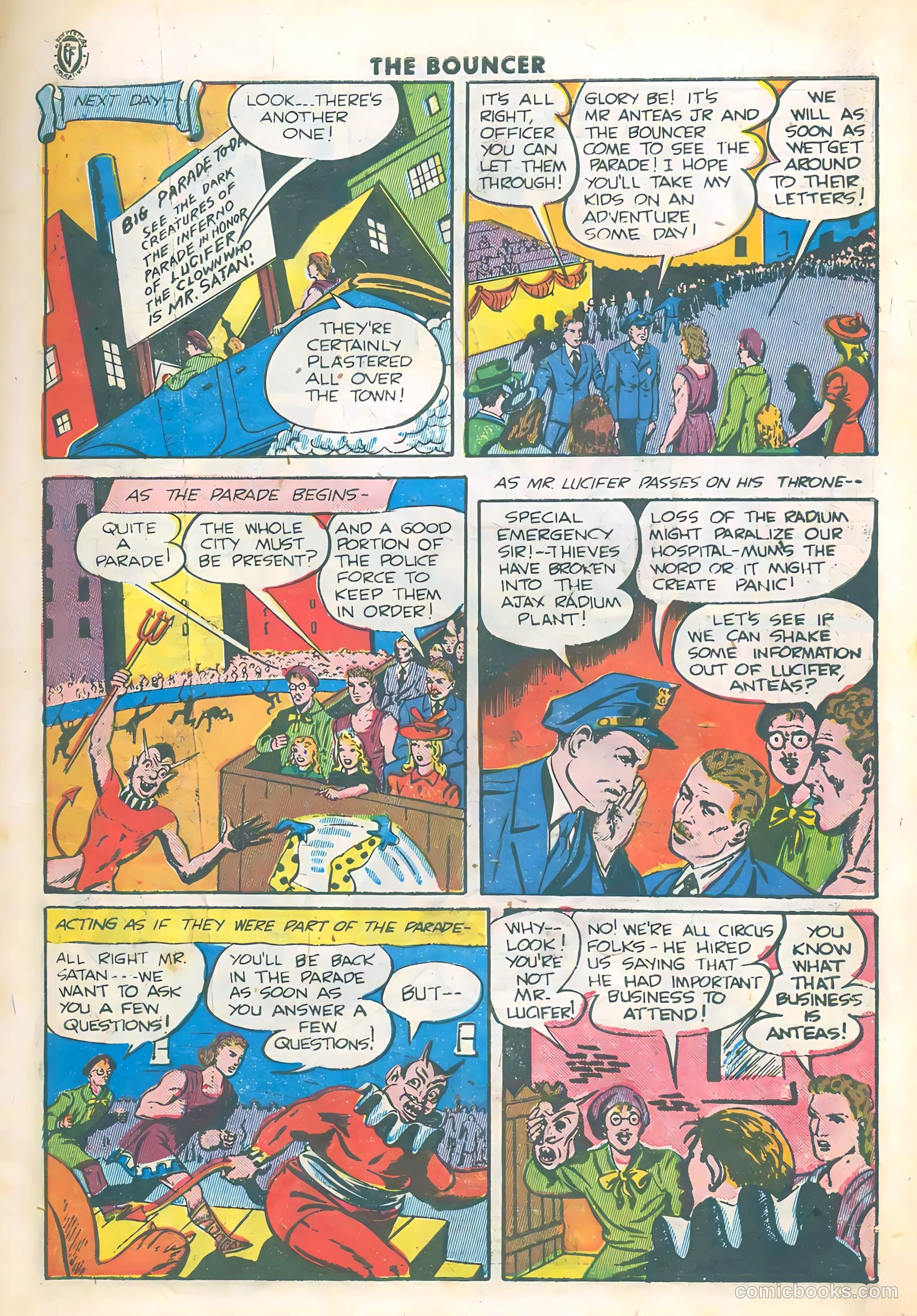 The Bouncer #12 (1944) — page 7 of 36