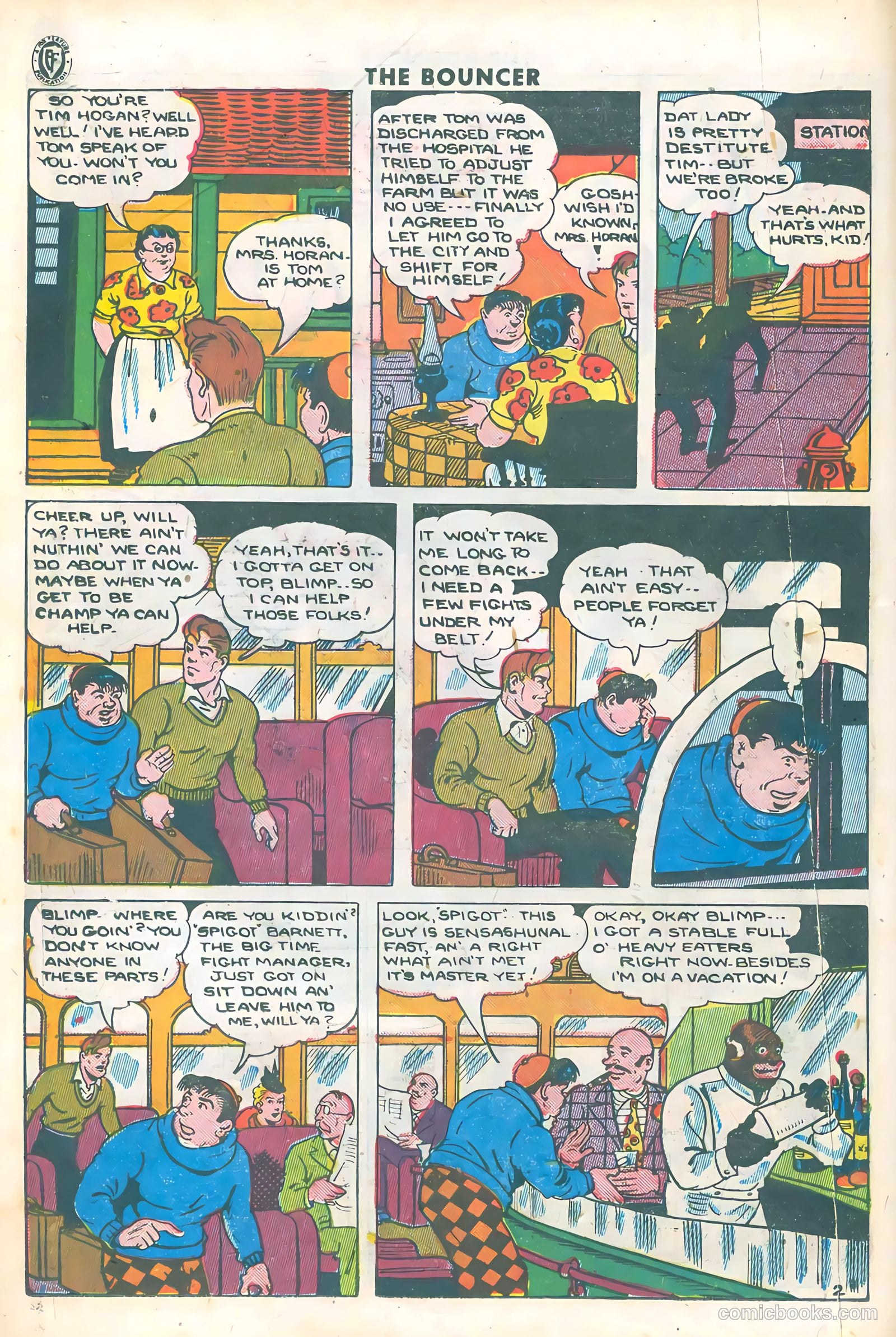 The Bouncer #12 (1944) — page 14 of 36