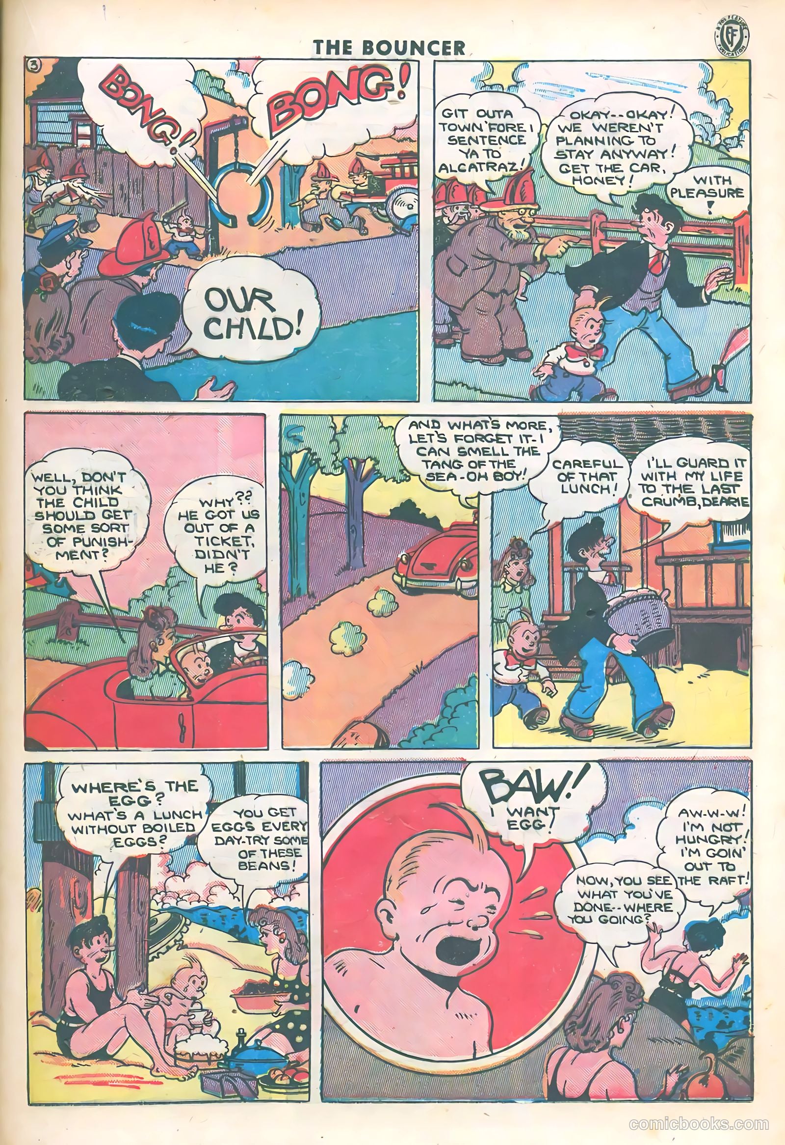 The Bouncer #12 (1944) — page 21 of 36