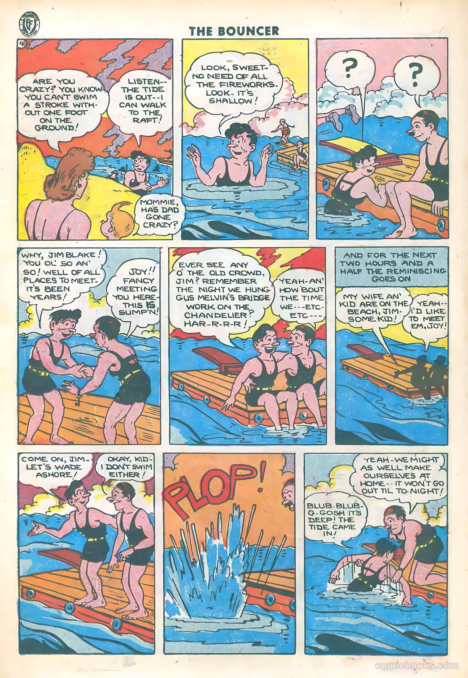 The Bouncer #12 (1944) — page 22 of 36