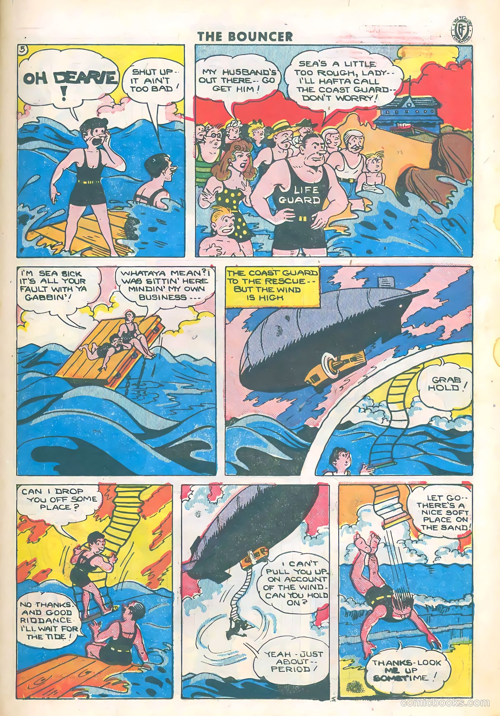 The Bouncer #12 (1944) — page 23 of 36