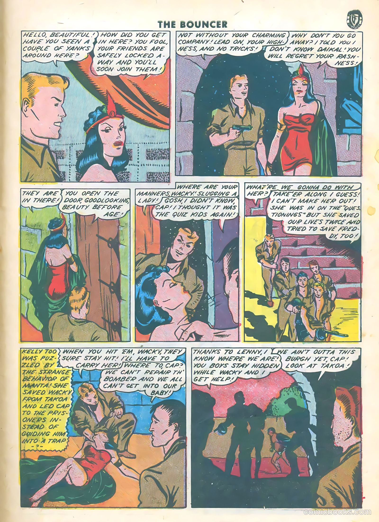 The Bouncer #12 (1944) — page 31 of 36