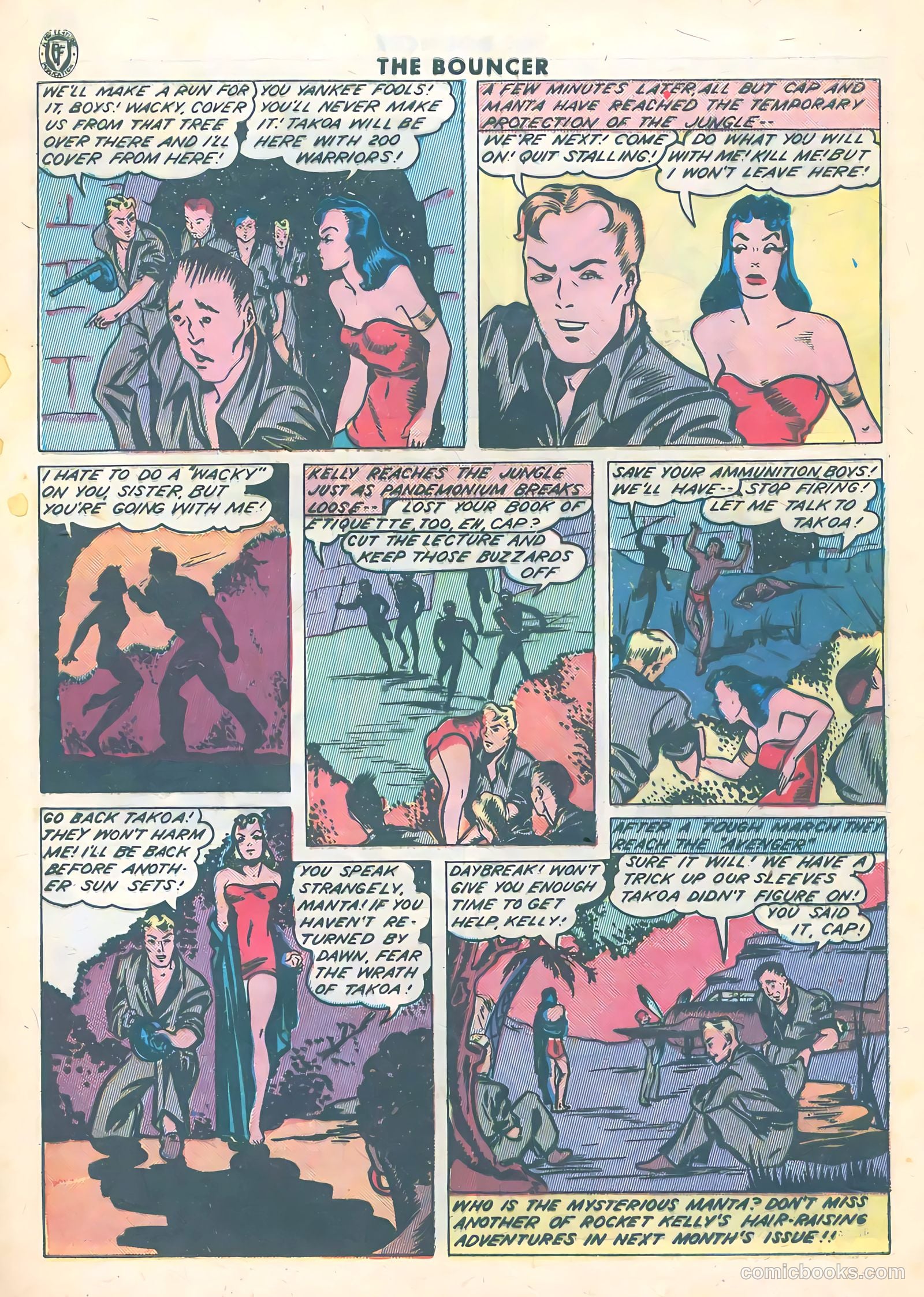 The Bouncer #12 (1944) — page 32 of 36