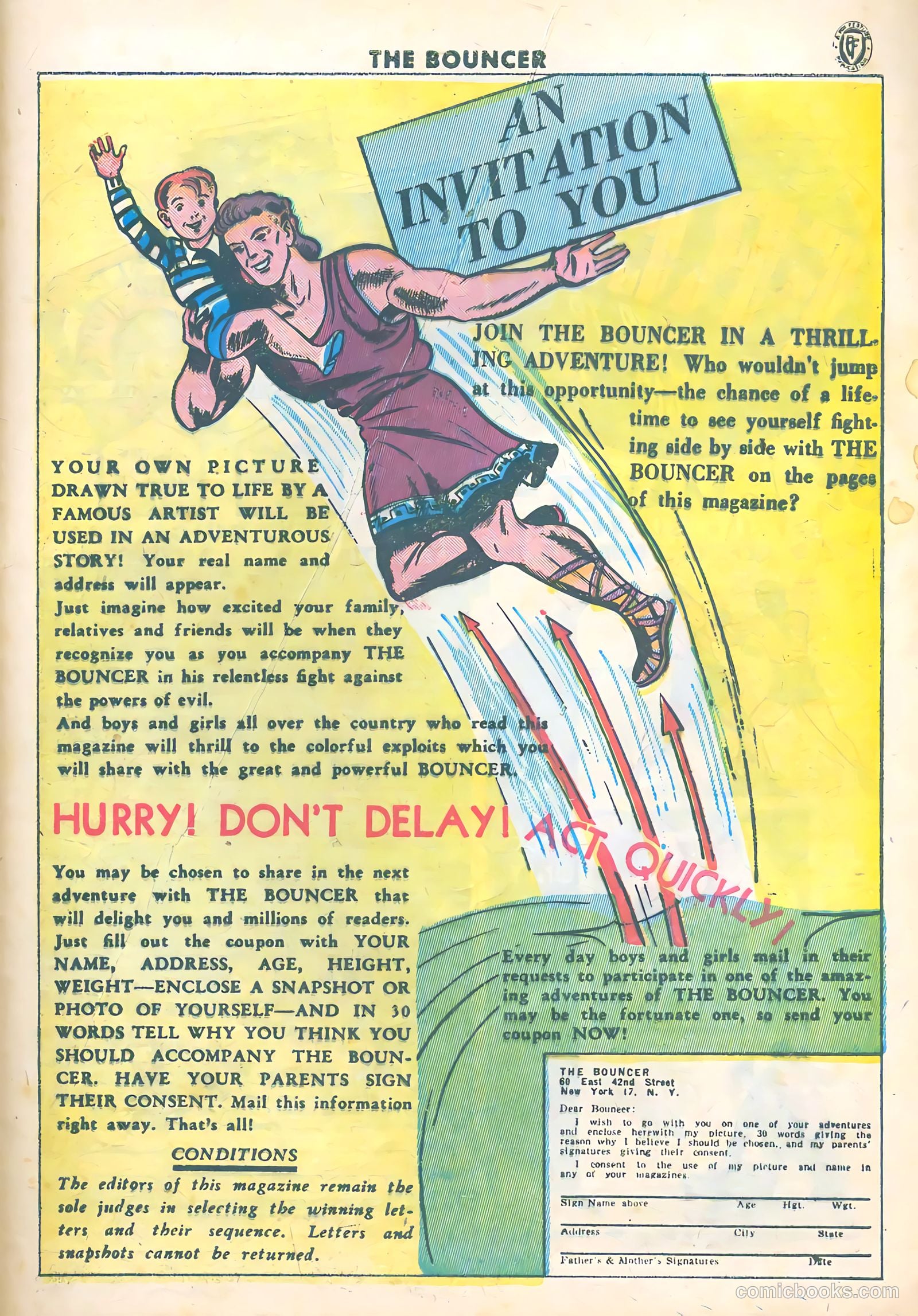 The Bouncer #12 (1944) — page 33 of 36