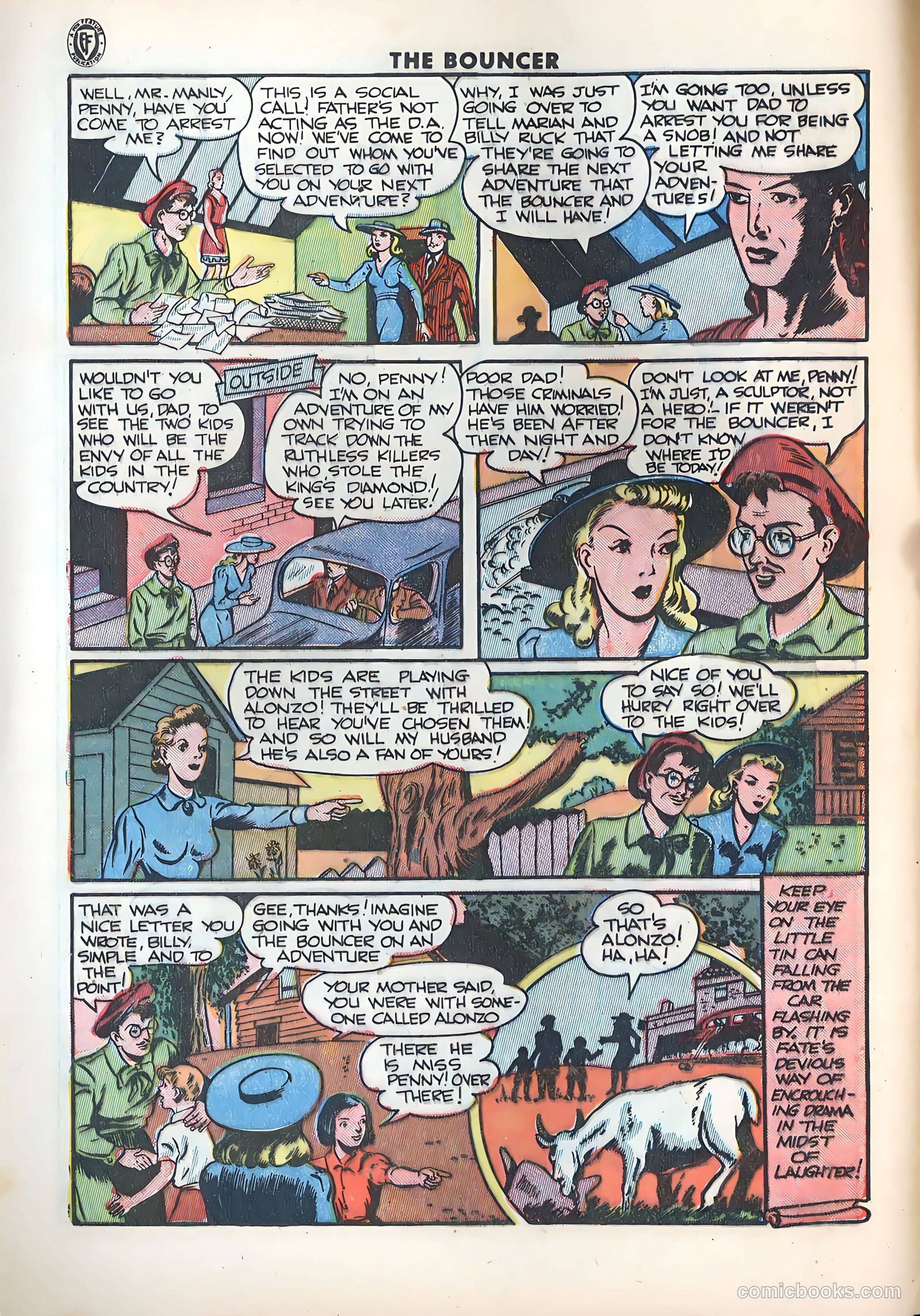 The Bouncer #13 (1944) — page 4 of 36