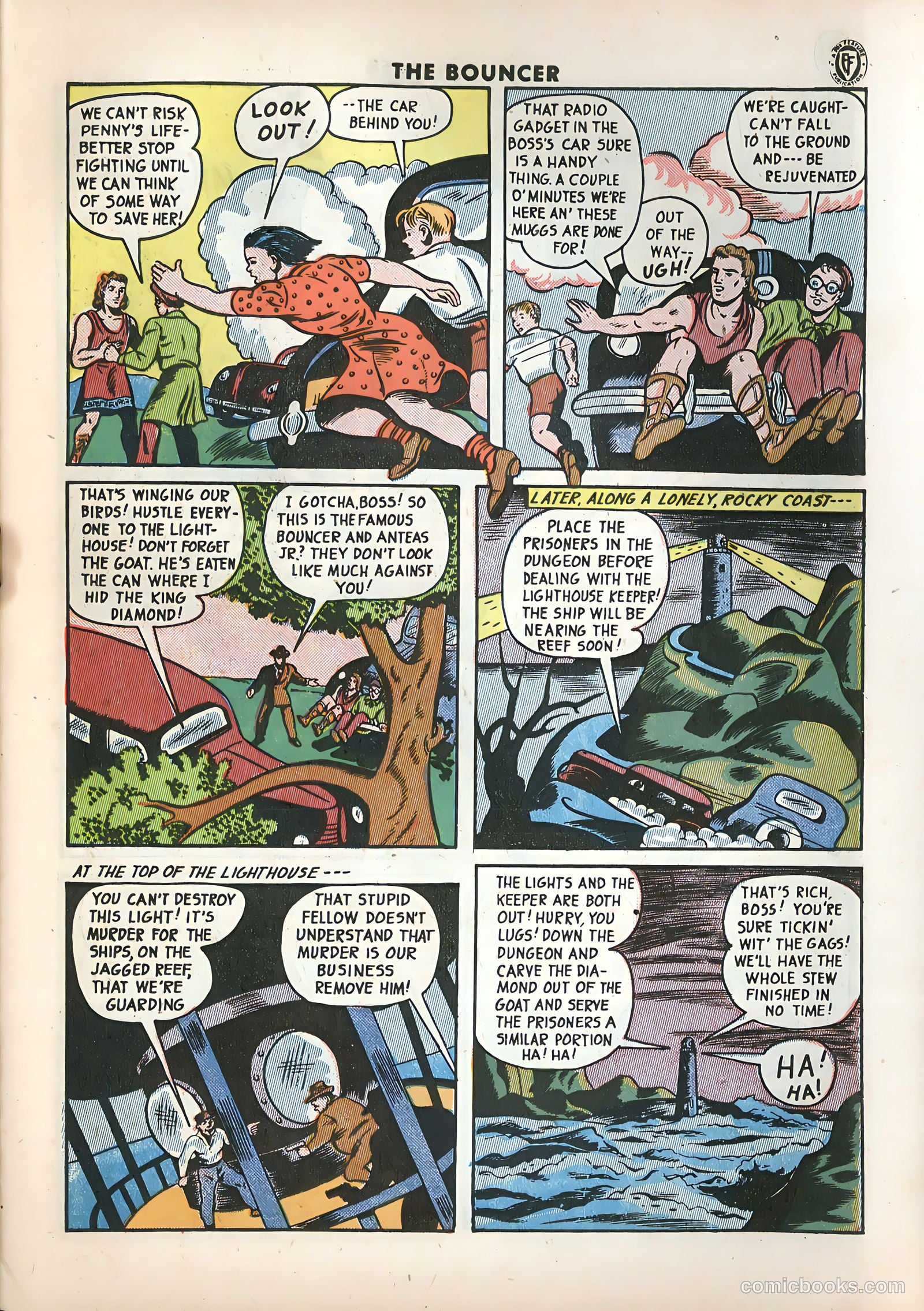 The Bouncer #13 (1944) — page 7 of 36