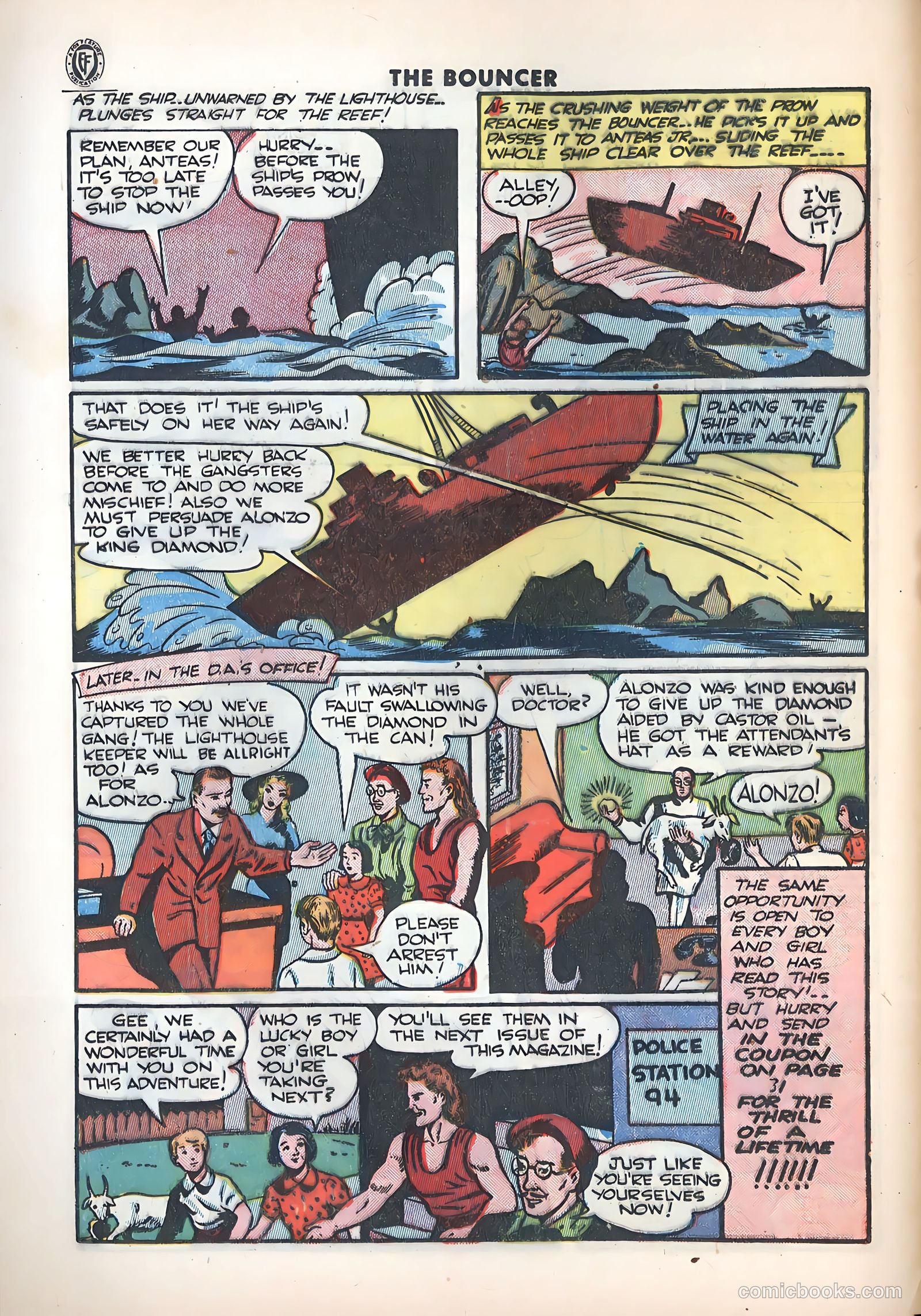 The Bouncer #13 (1944) — page 12 of 36