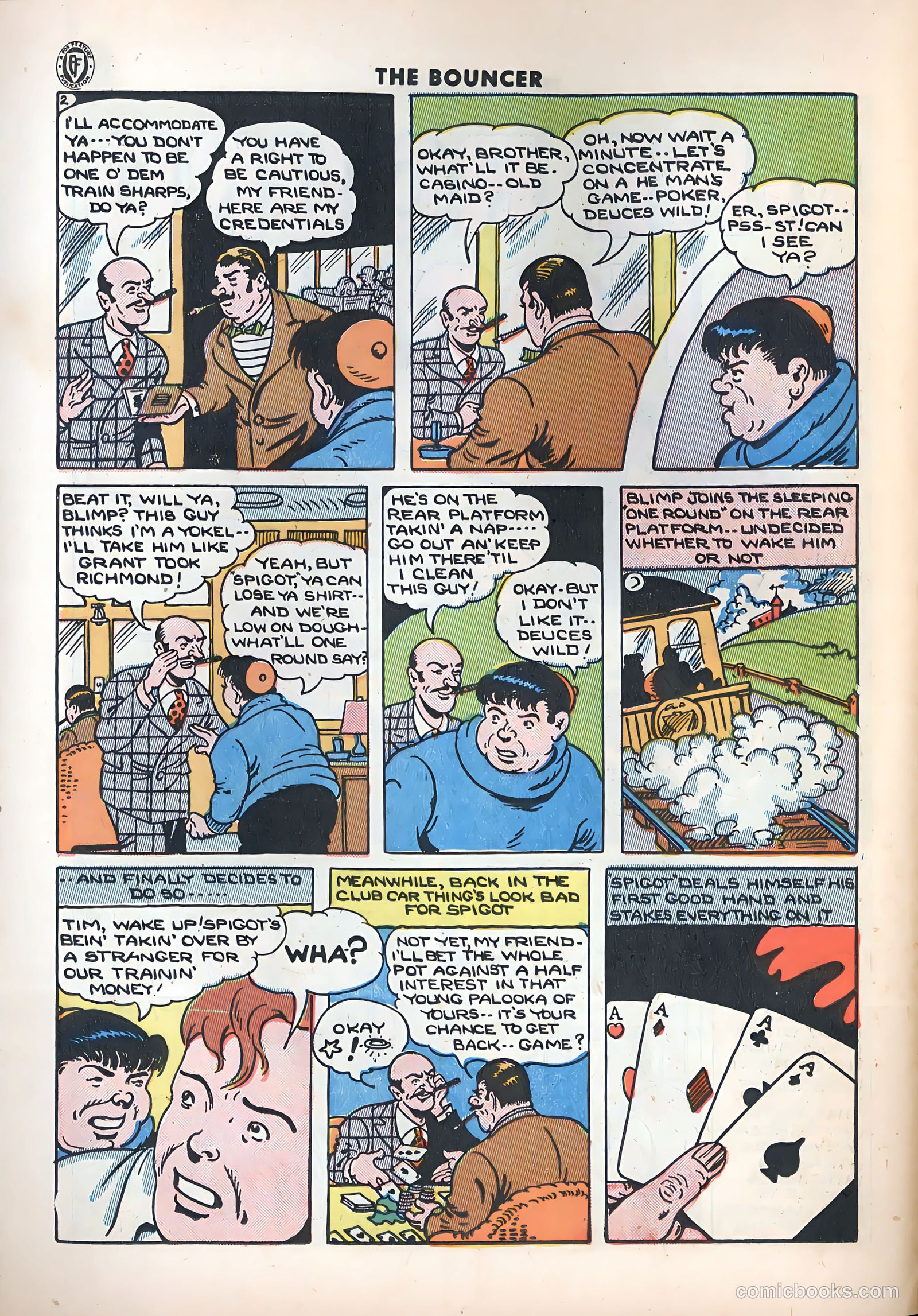 The Bouncer #13 (1944) — page 14 of 36