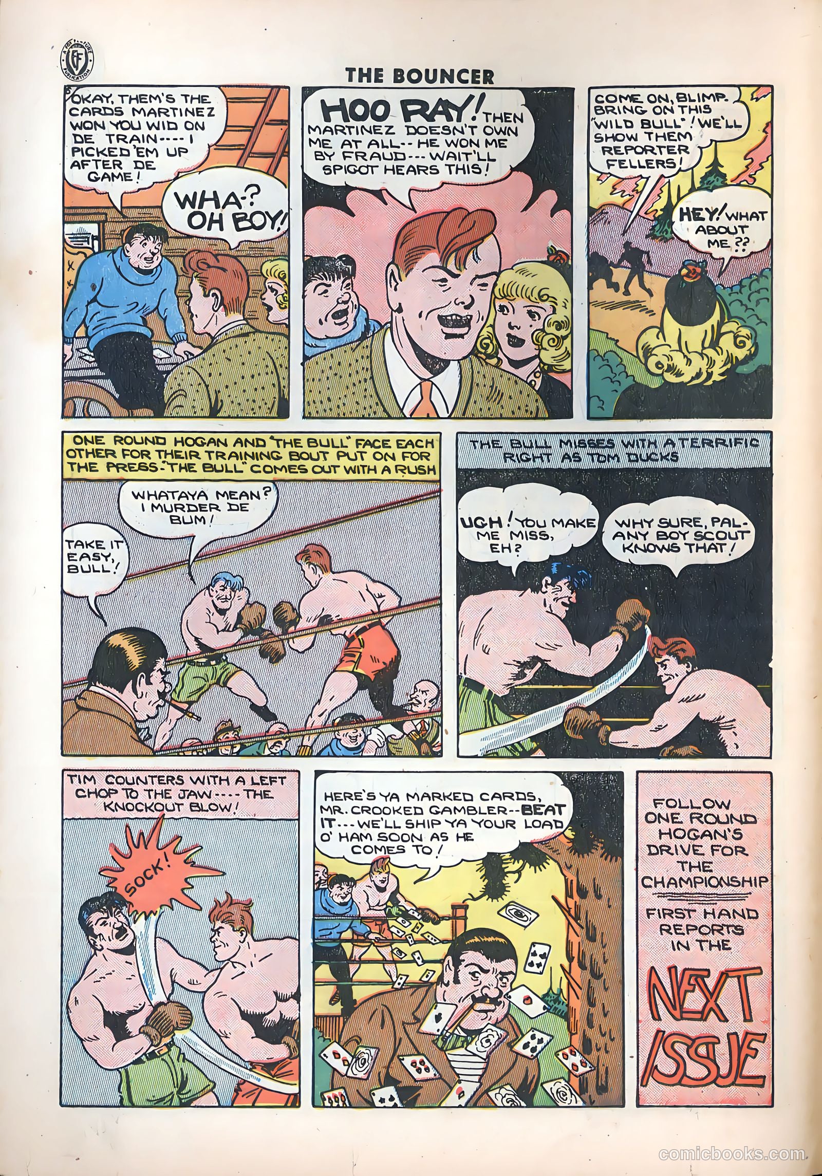 The Bouncer #13 (1944) — page 18 of 36