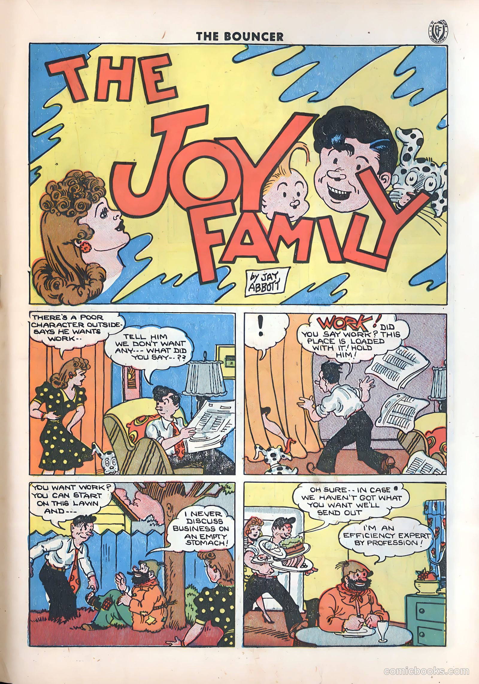 The Bouncer #13 (1944) — page 19 of 36