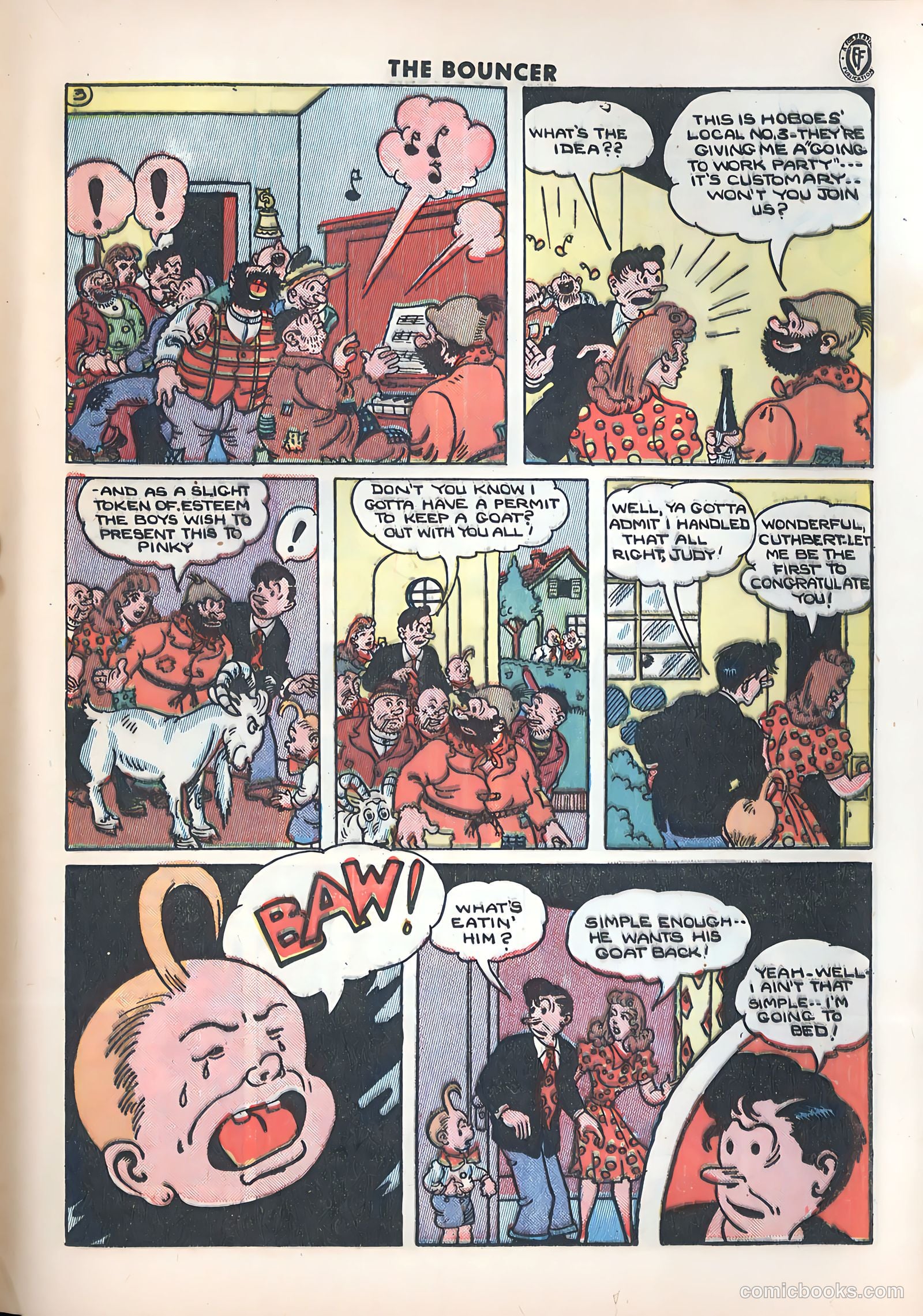 The Bouncer #13 (1944) — page 21 of 36