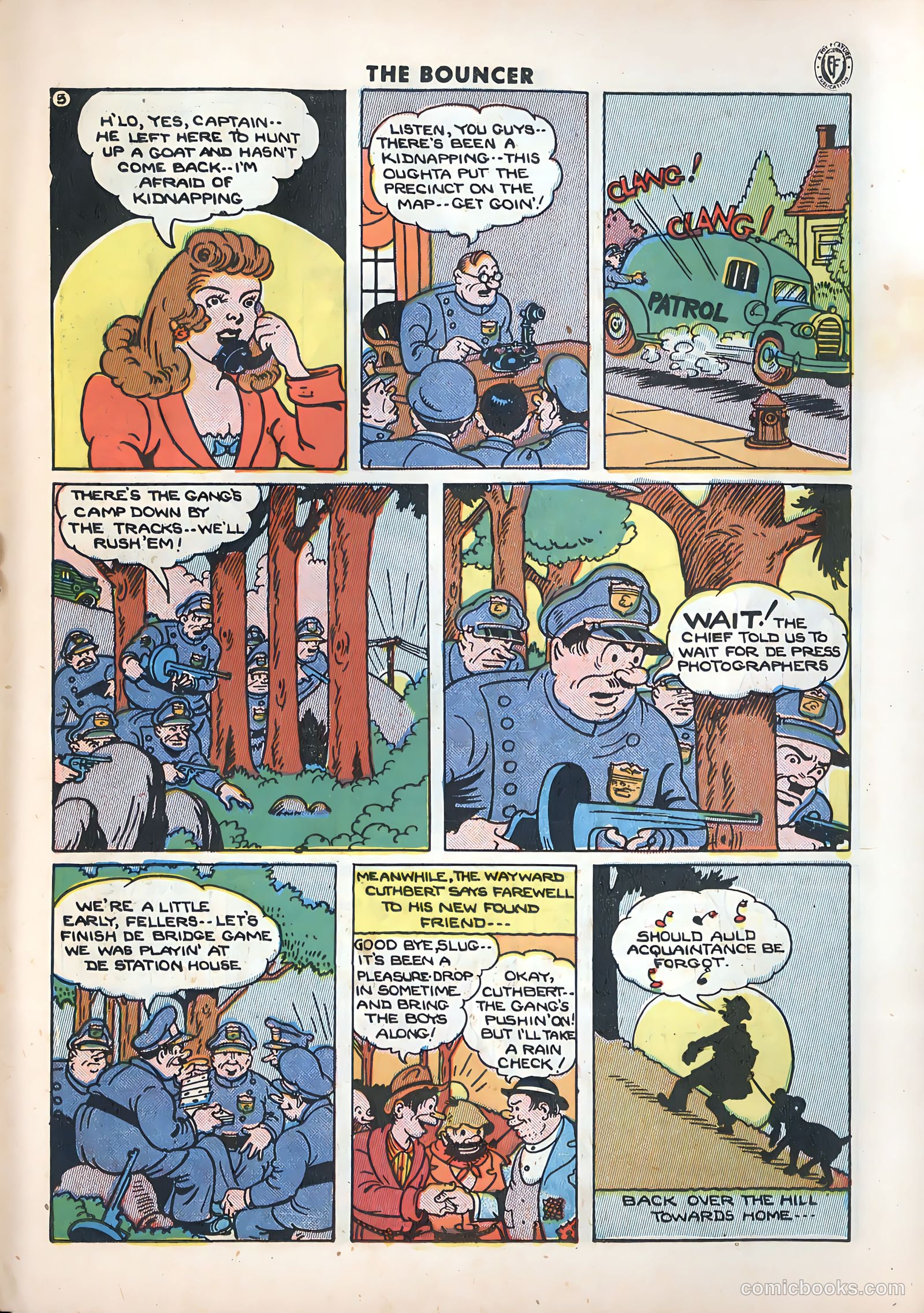 The Bouncer #13 (1944) — page 23 of 36