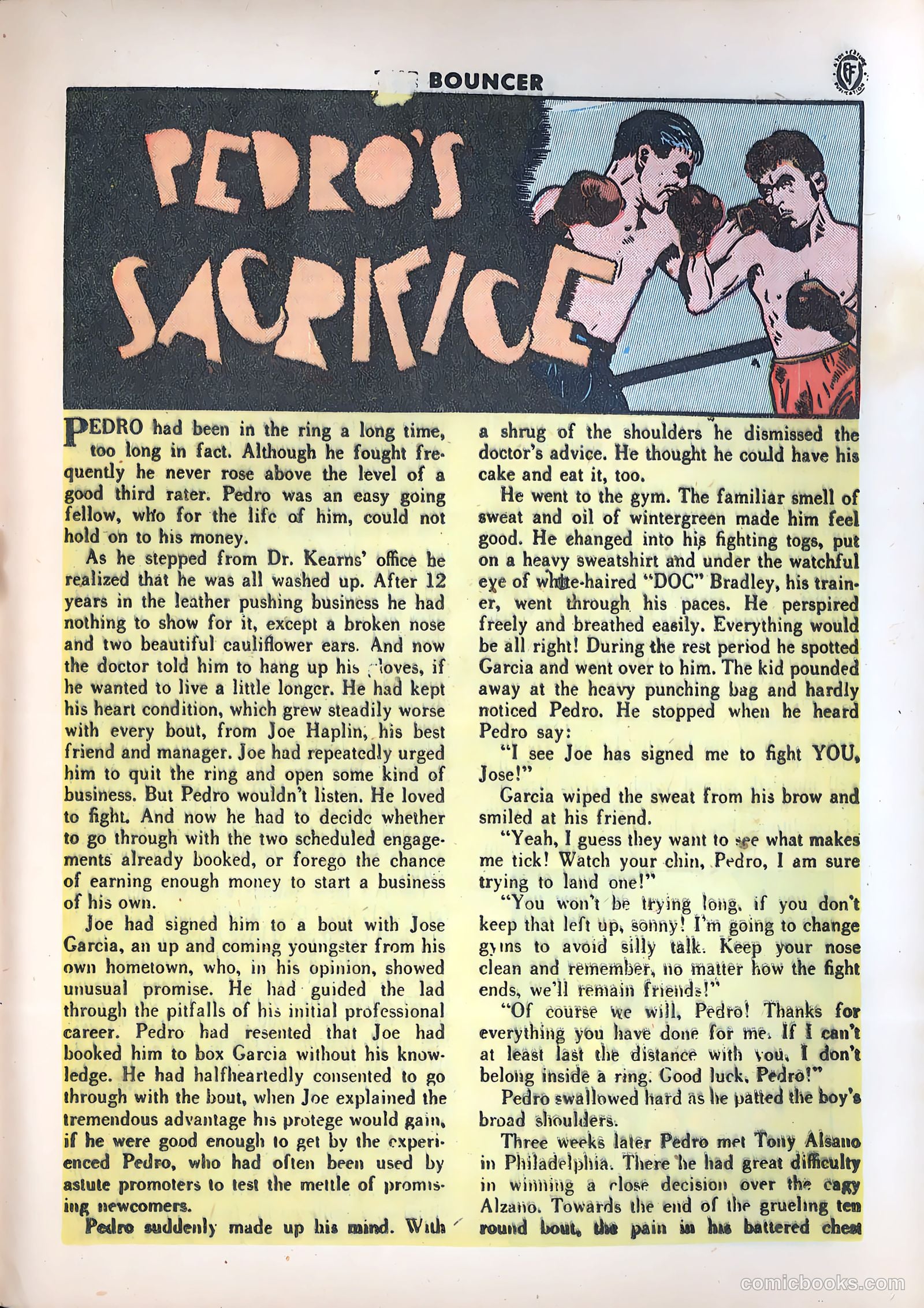 The Bouncer #13 (1944) — page 25 of 36