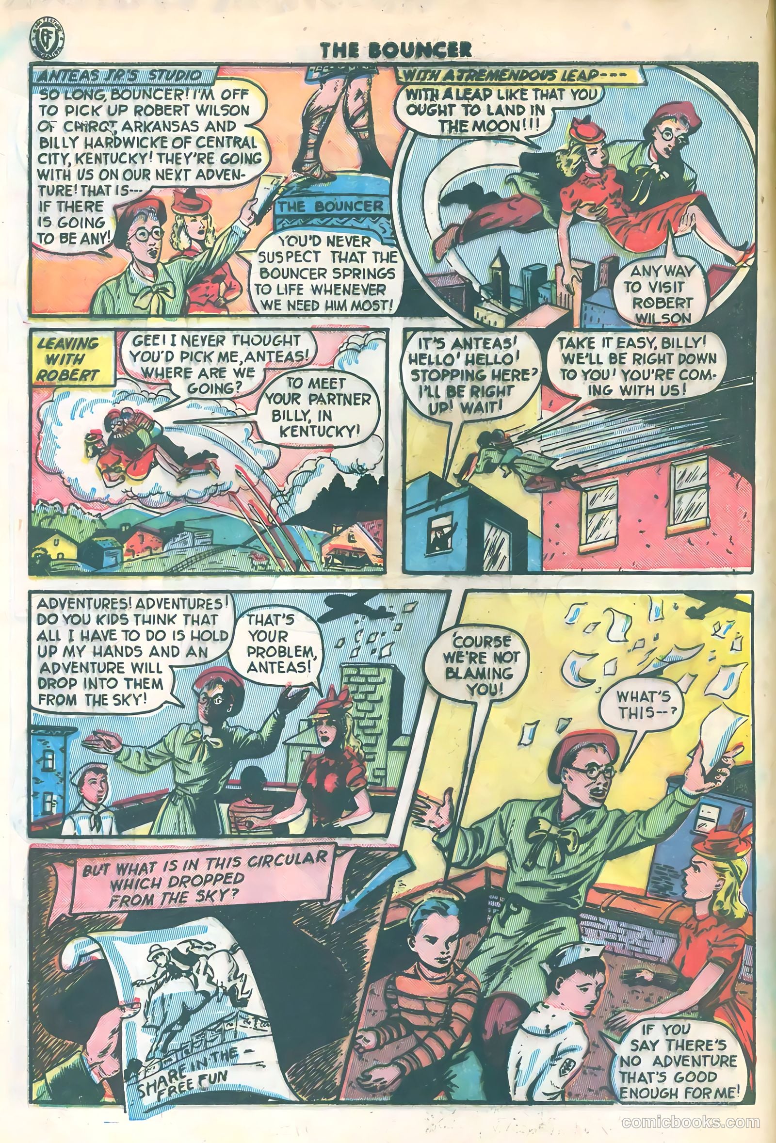 The Bouncer #14 (1945) — page 4 of 36