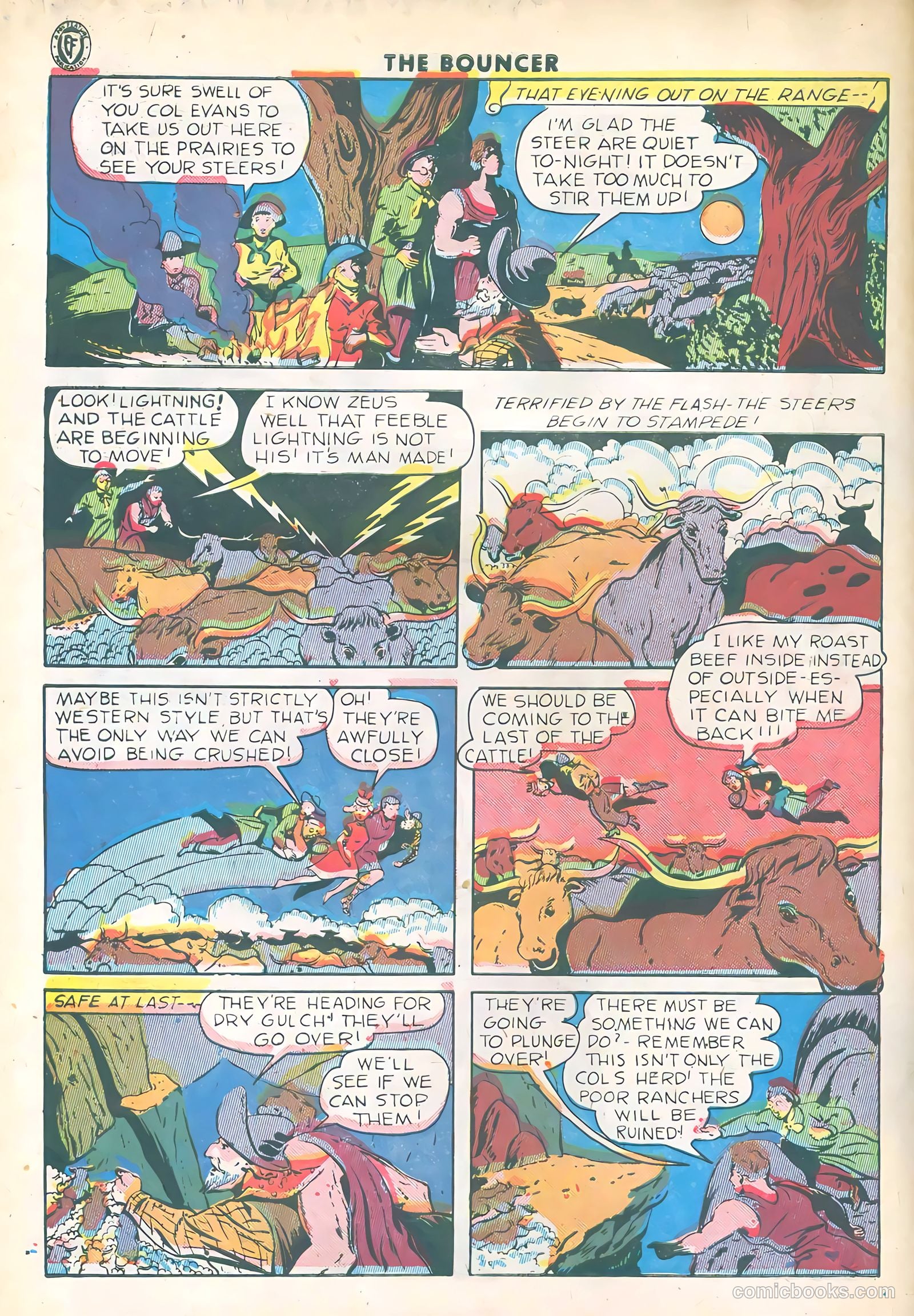 The Bouncer #14 (1945) — page 10 of 36
