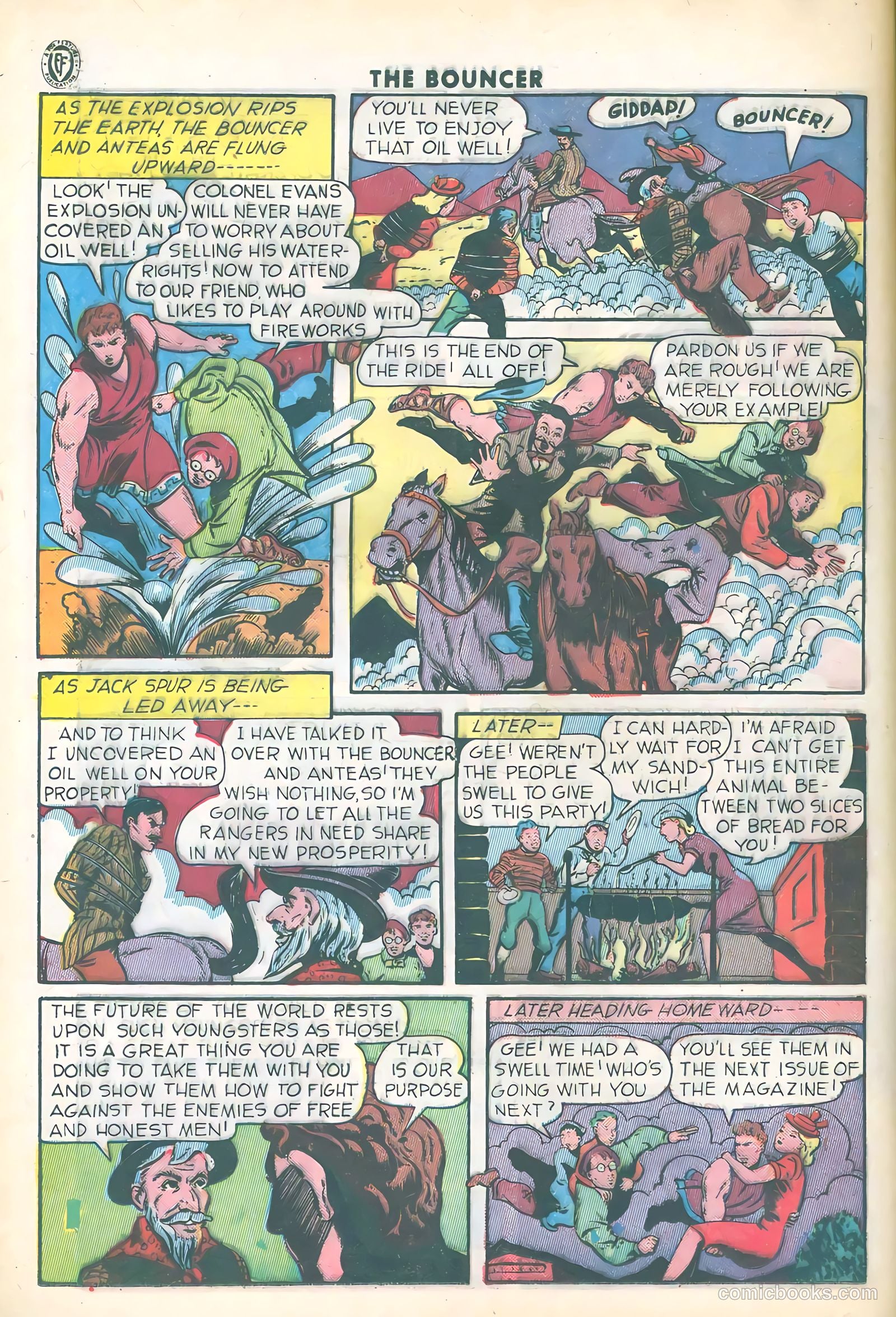 The Bouncer #14 (1945) — page 12 of 36
