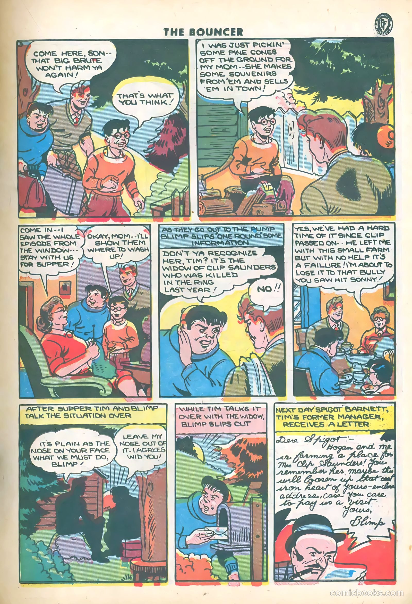 The Bouncer #14 (1945) — page 15 of 36