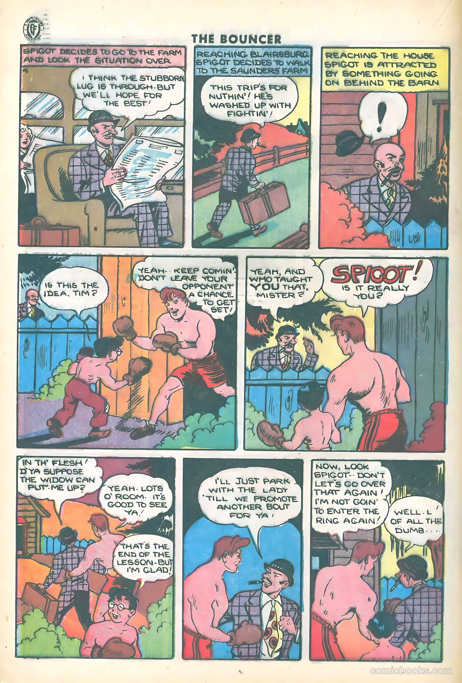 The Bouncer #14 (1945) — page 16 of 36