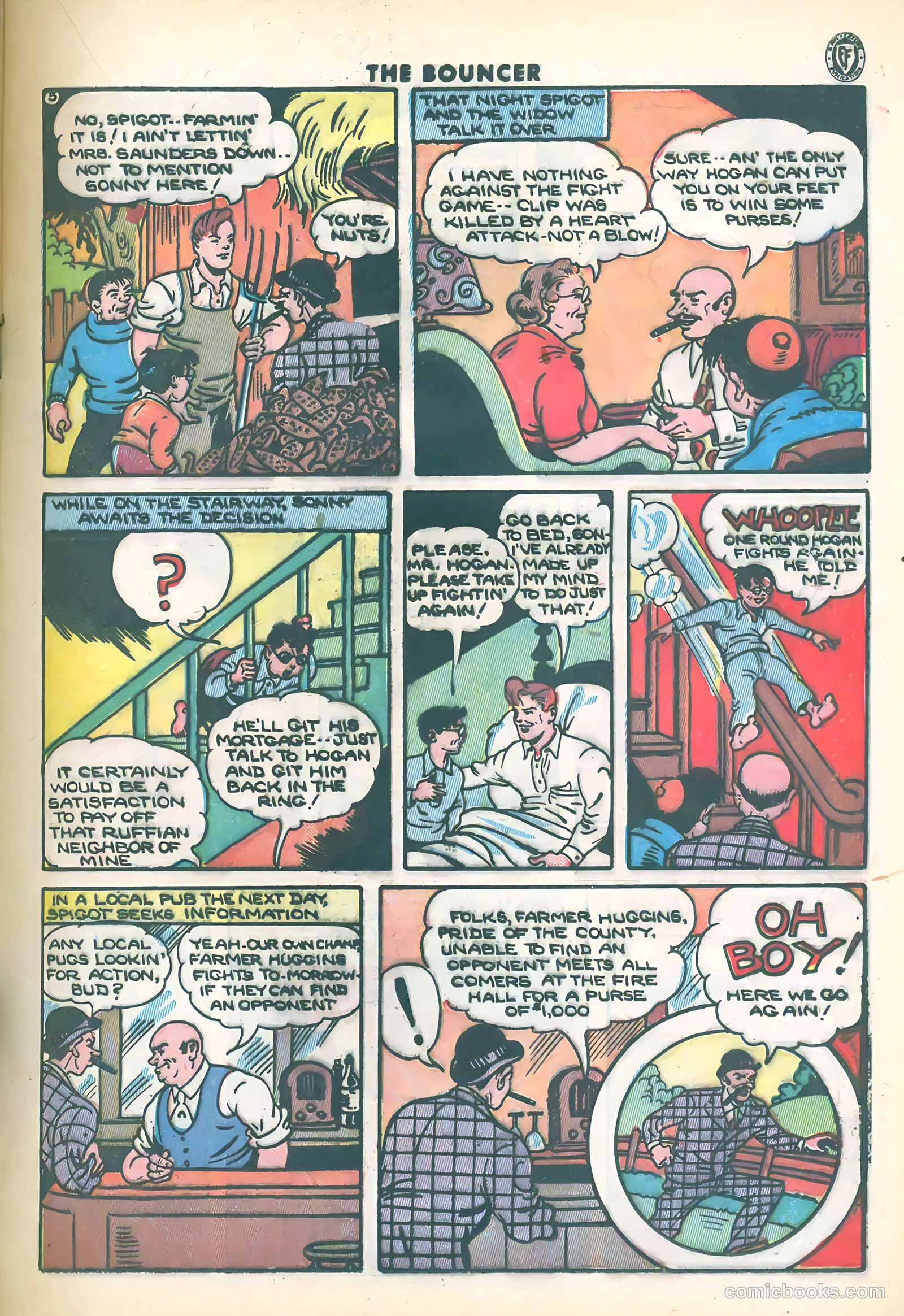 The Bouncer #14 (1945) — page 17 of 36