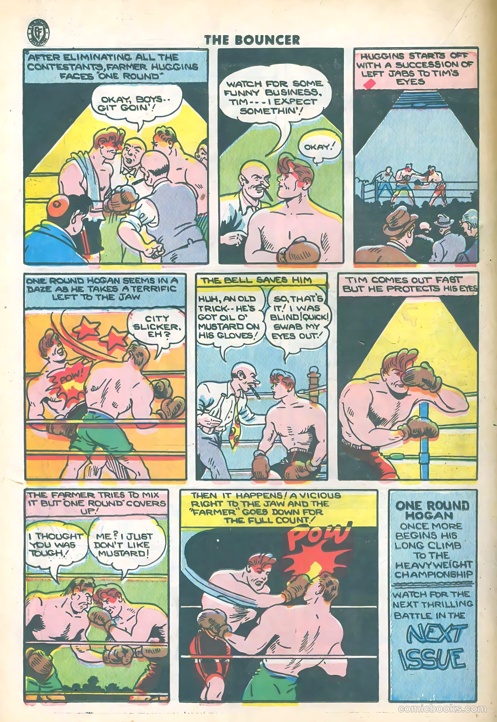 The Bouncer #14 (1945) — page 18 of 36