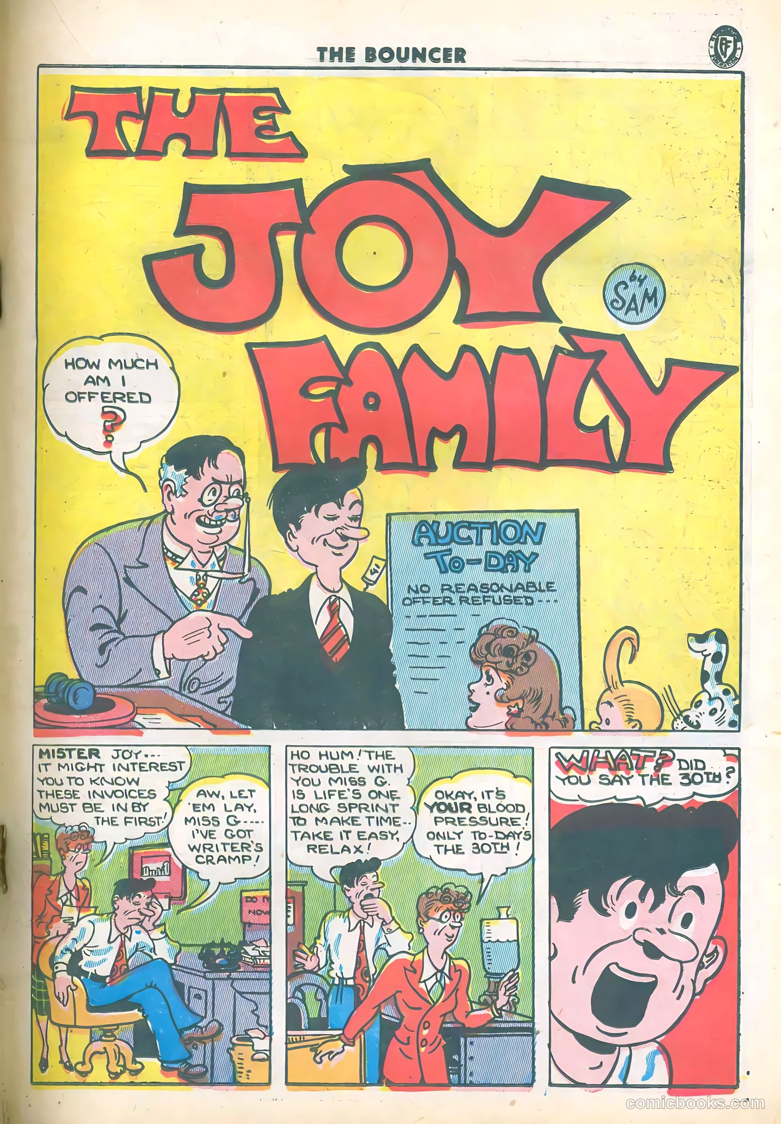 The Bouncer #14 (1945) — page 19 of 36