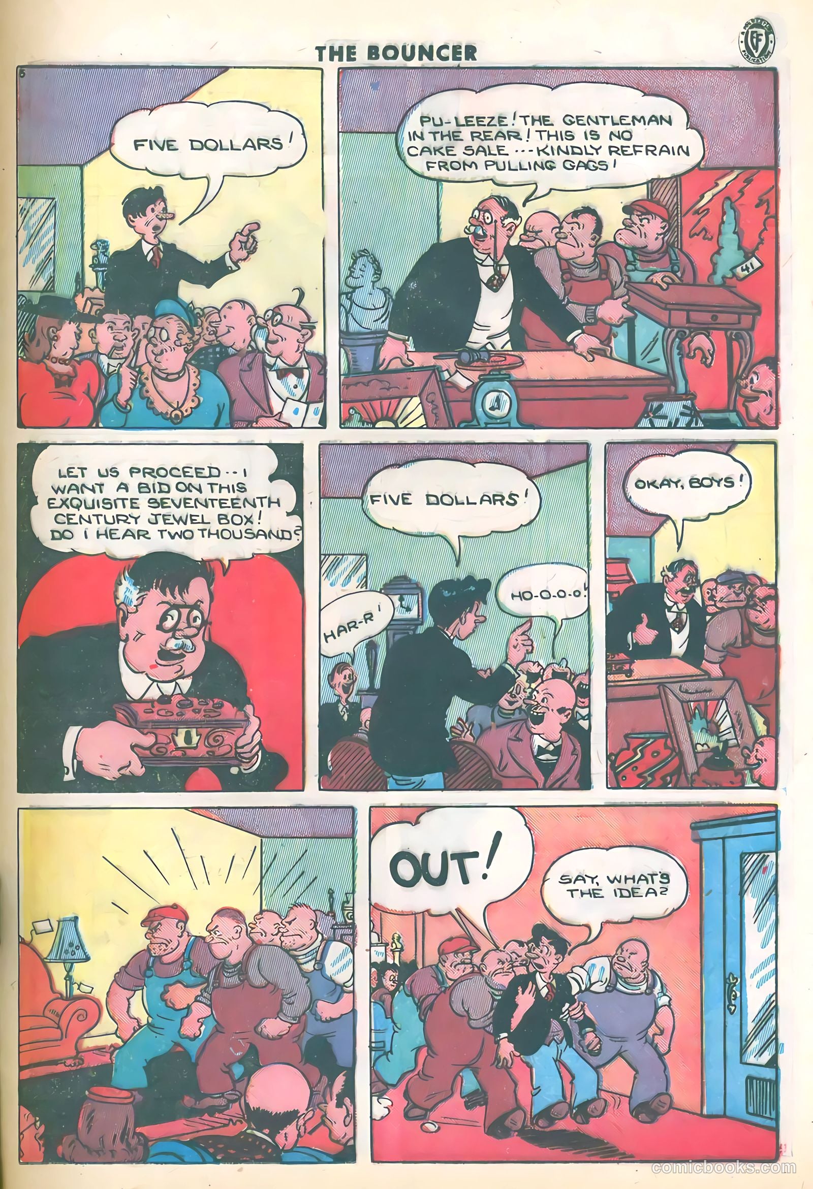 The Bouncer #14 (1945) — page 21 of 36