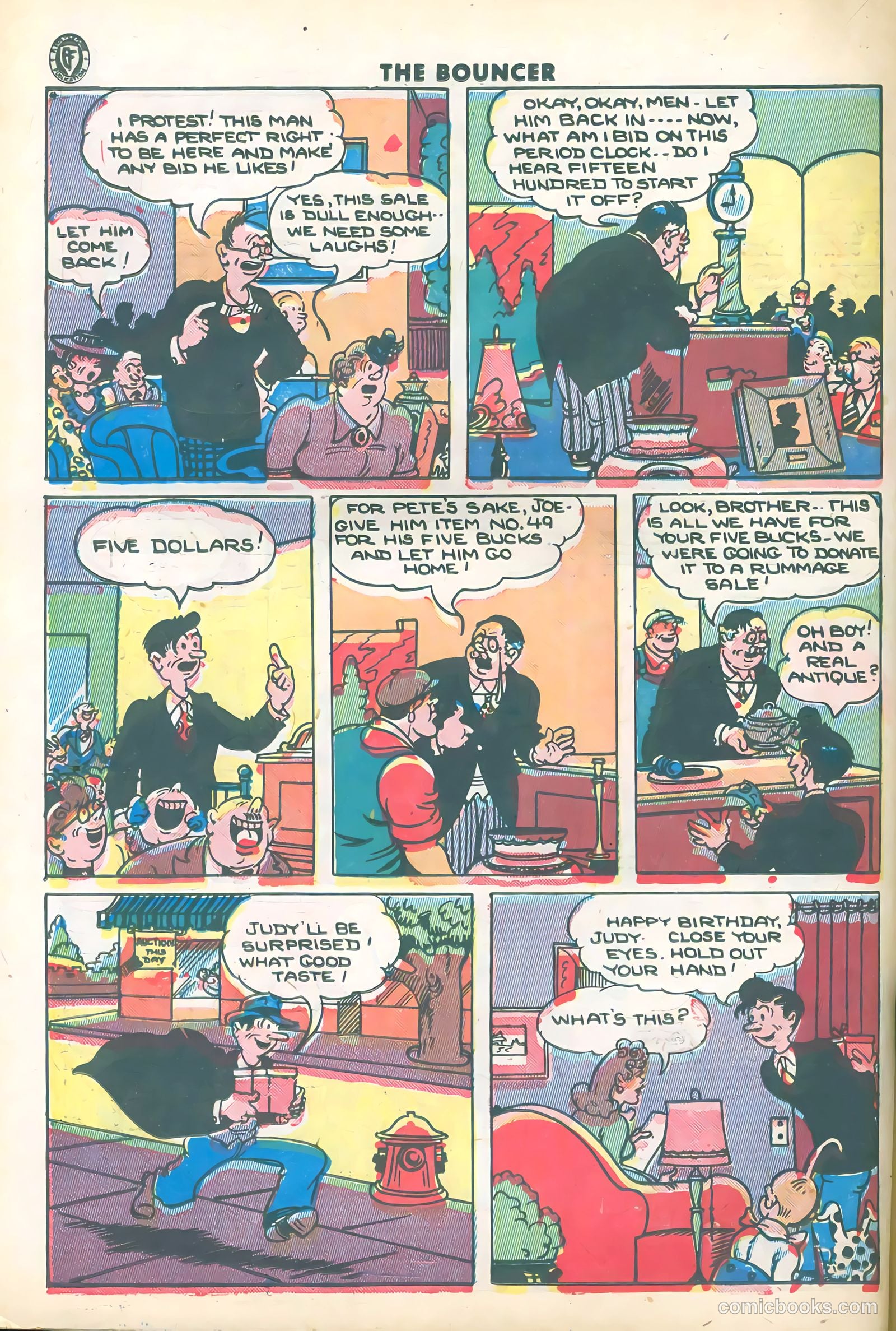 The Bouncer #14 (1945) — page 22 of 36