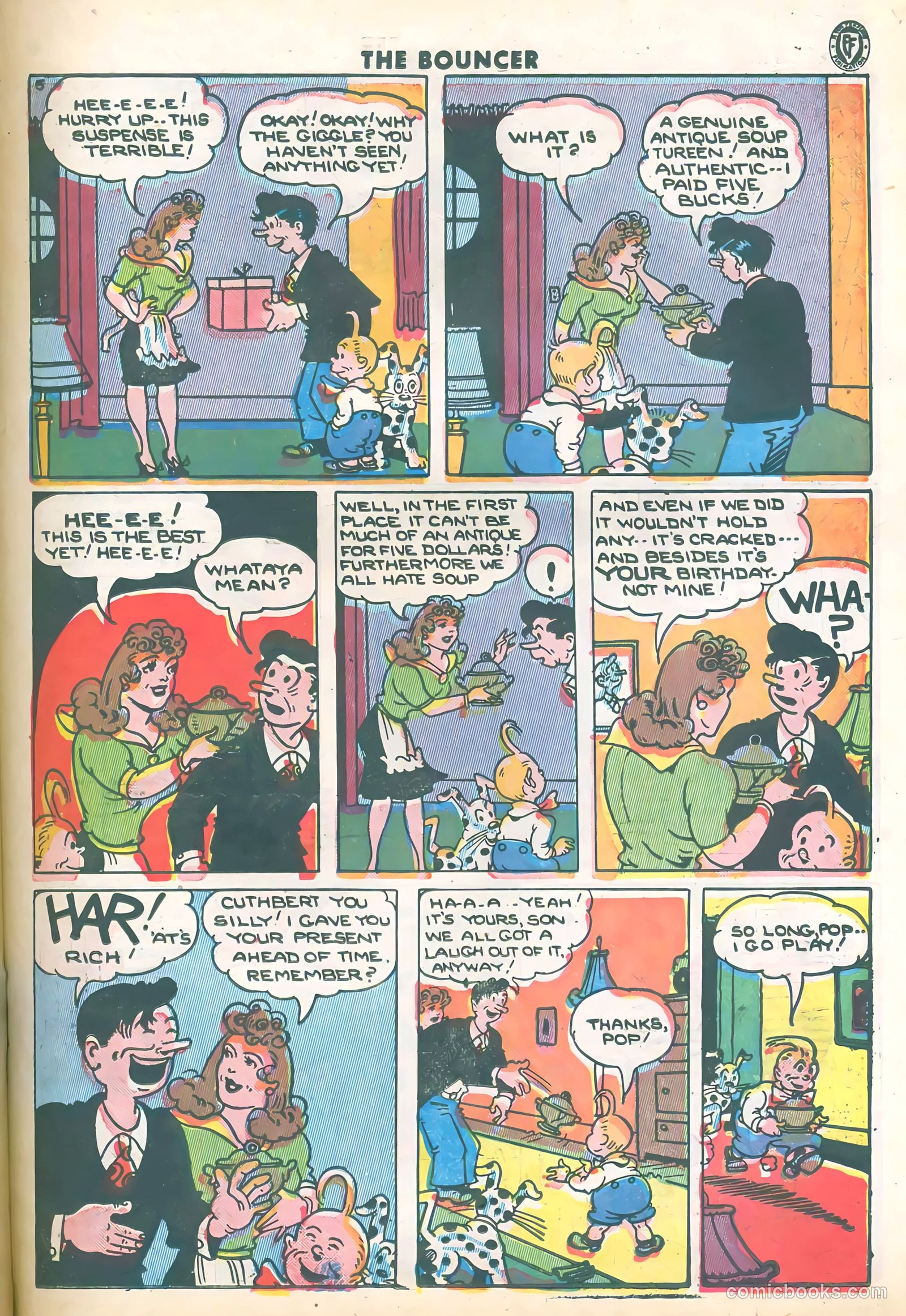 The Bouncer #14 (1945) — page 23 of 36