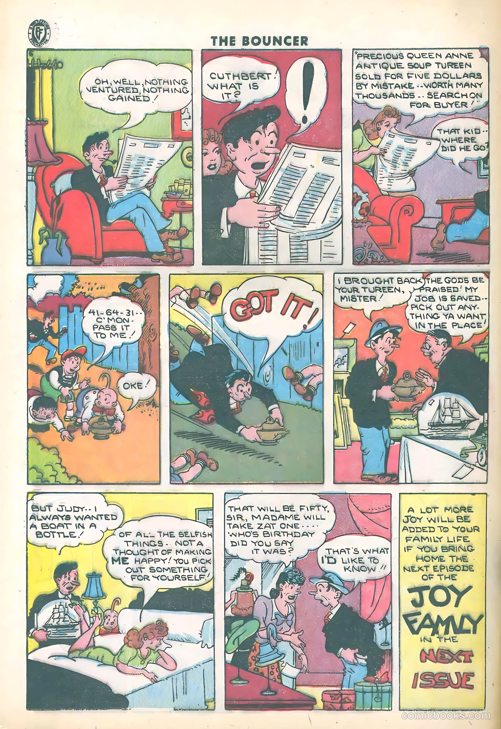 The Bouncer #14 (1945) — page 24 of 36