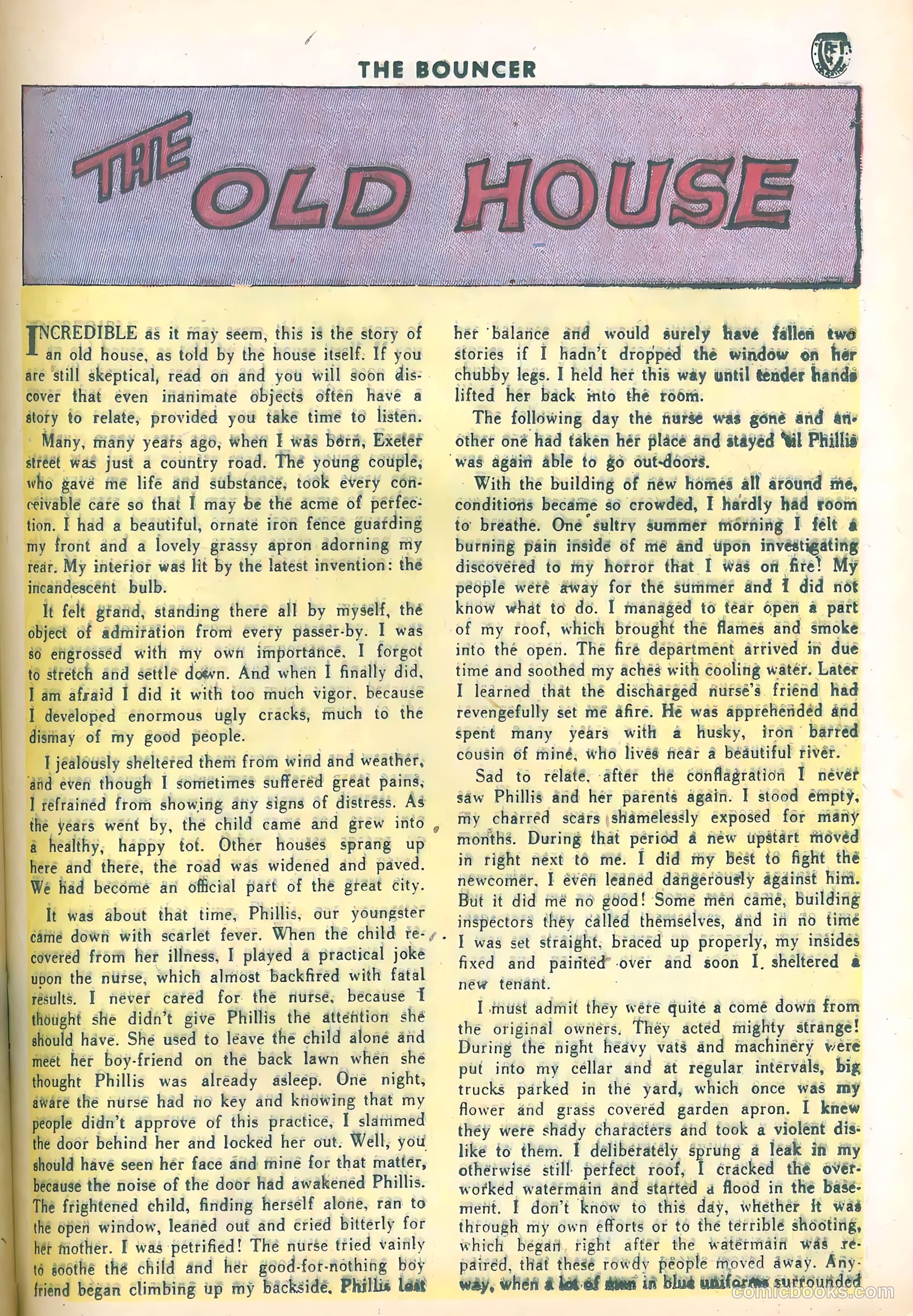 The Bouncer #14 (1945) — page 25 of 36