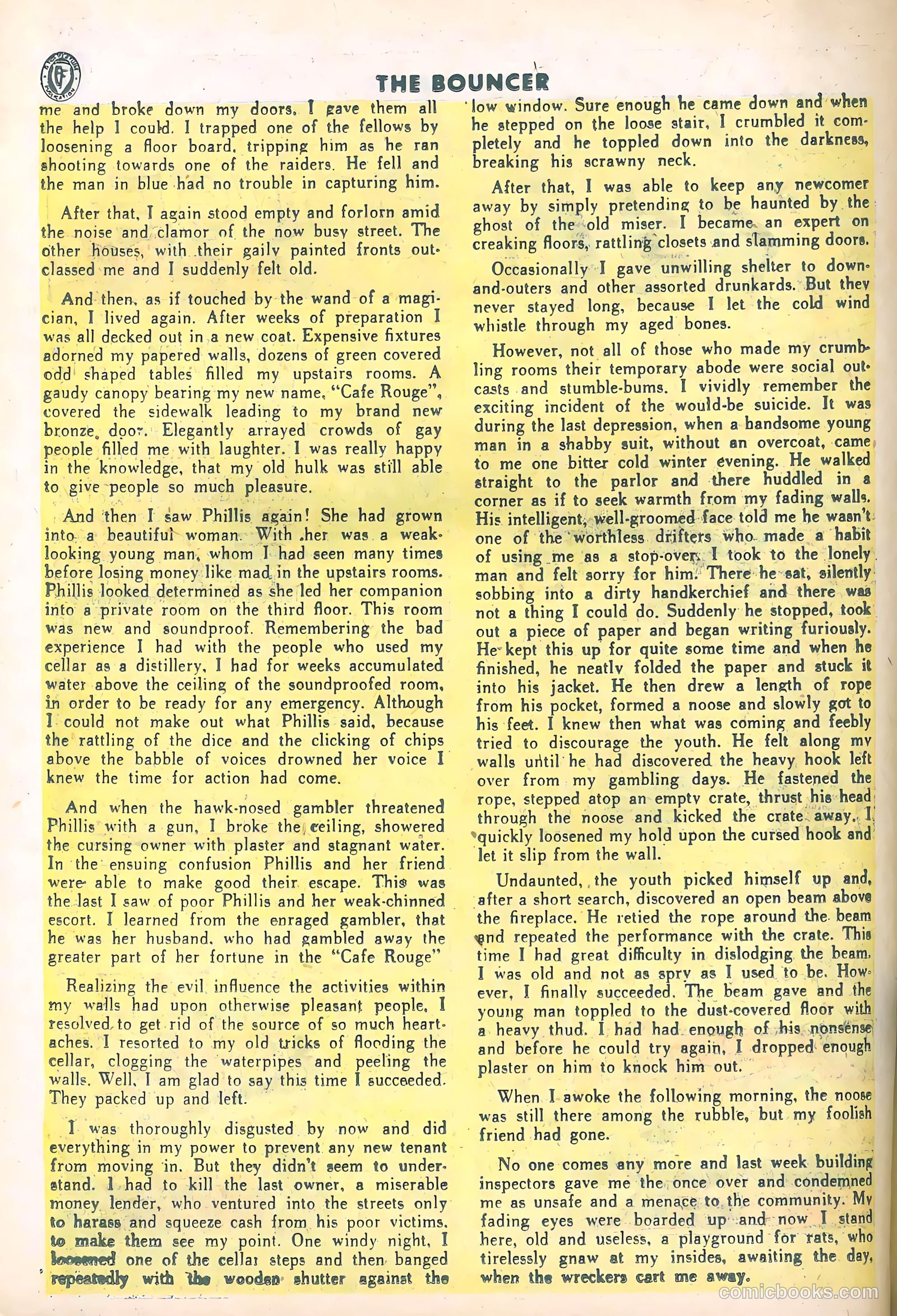 The Bouncer #14 (1945) — page 26 of 36