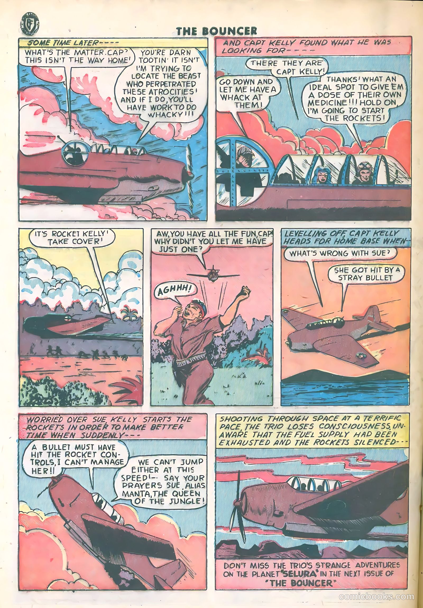 The Bouncer #14 (1945) — page 32 of 36
